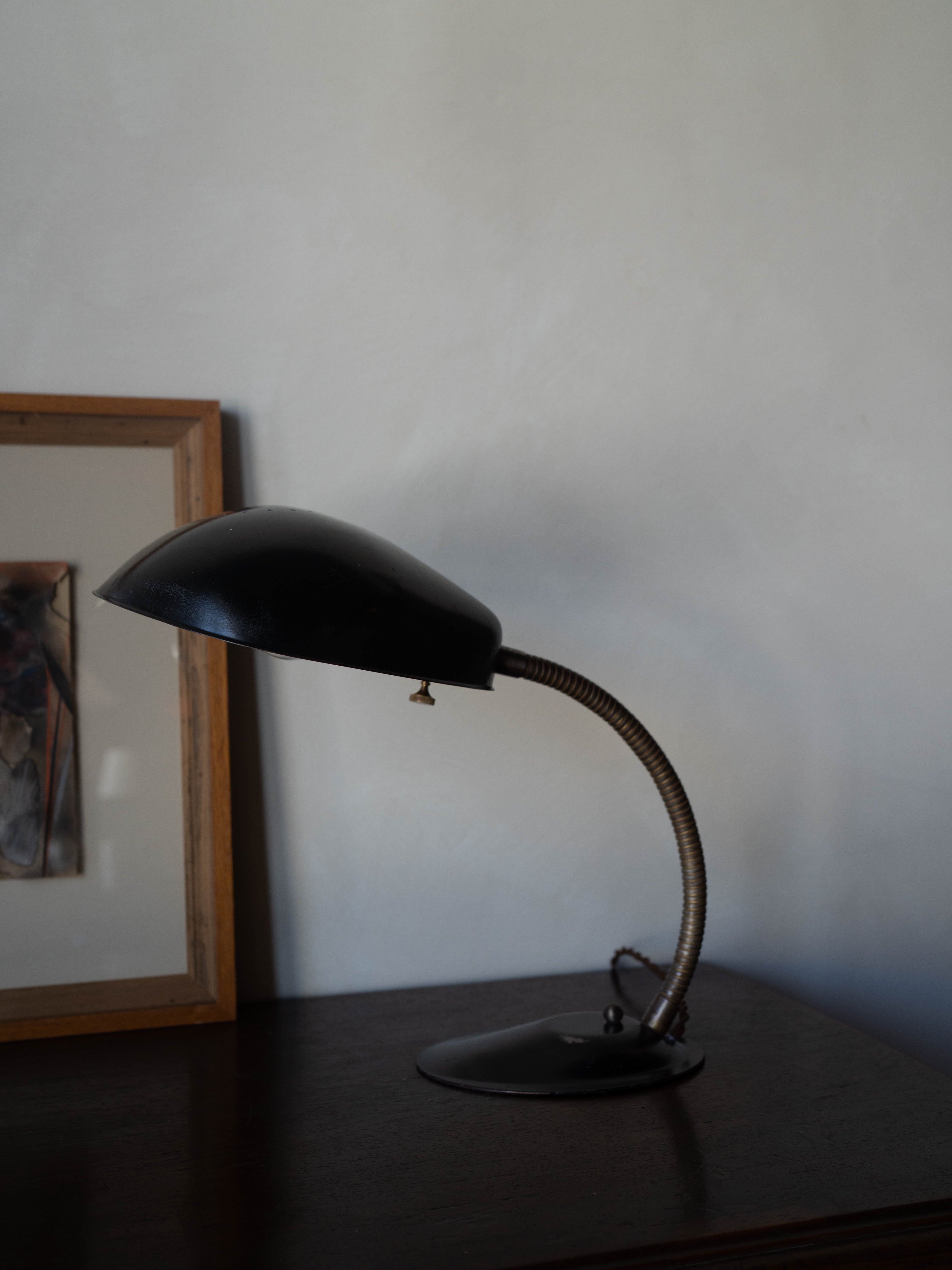 Vintage Gooseneck Lamp