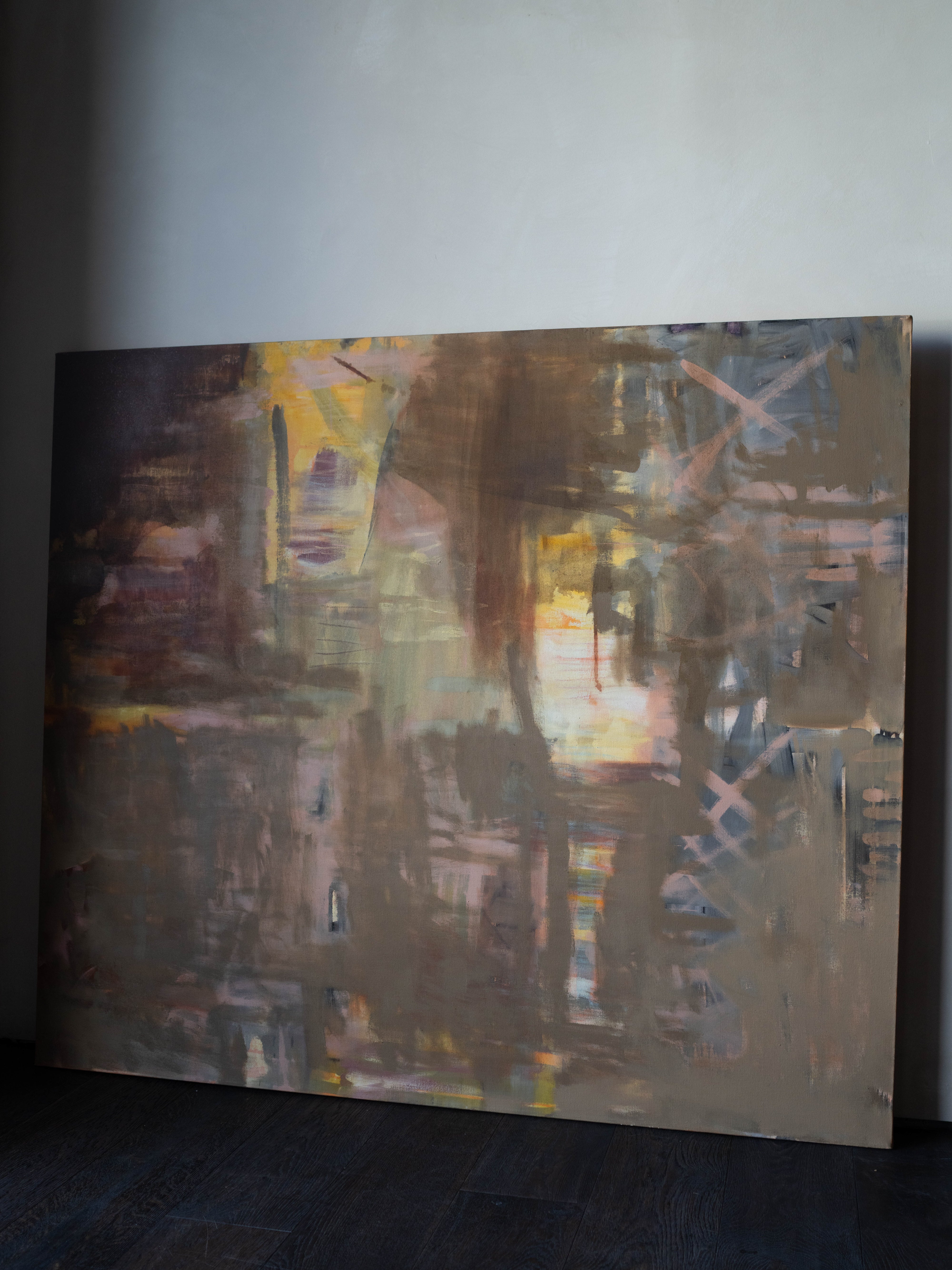 Large Abstract Expressionist Painting