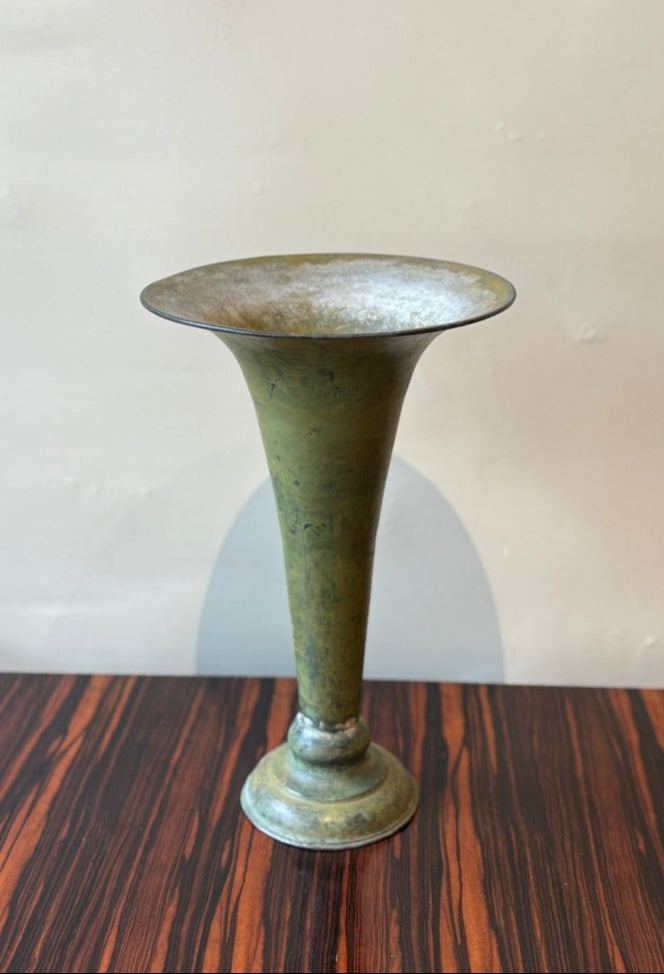 Early 20th Century Verdigris Vase