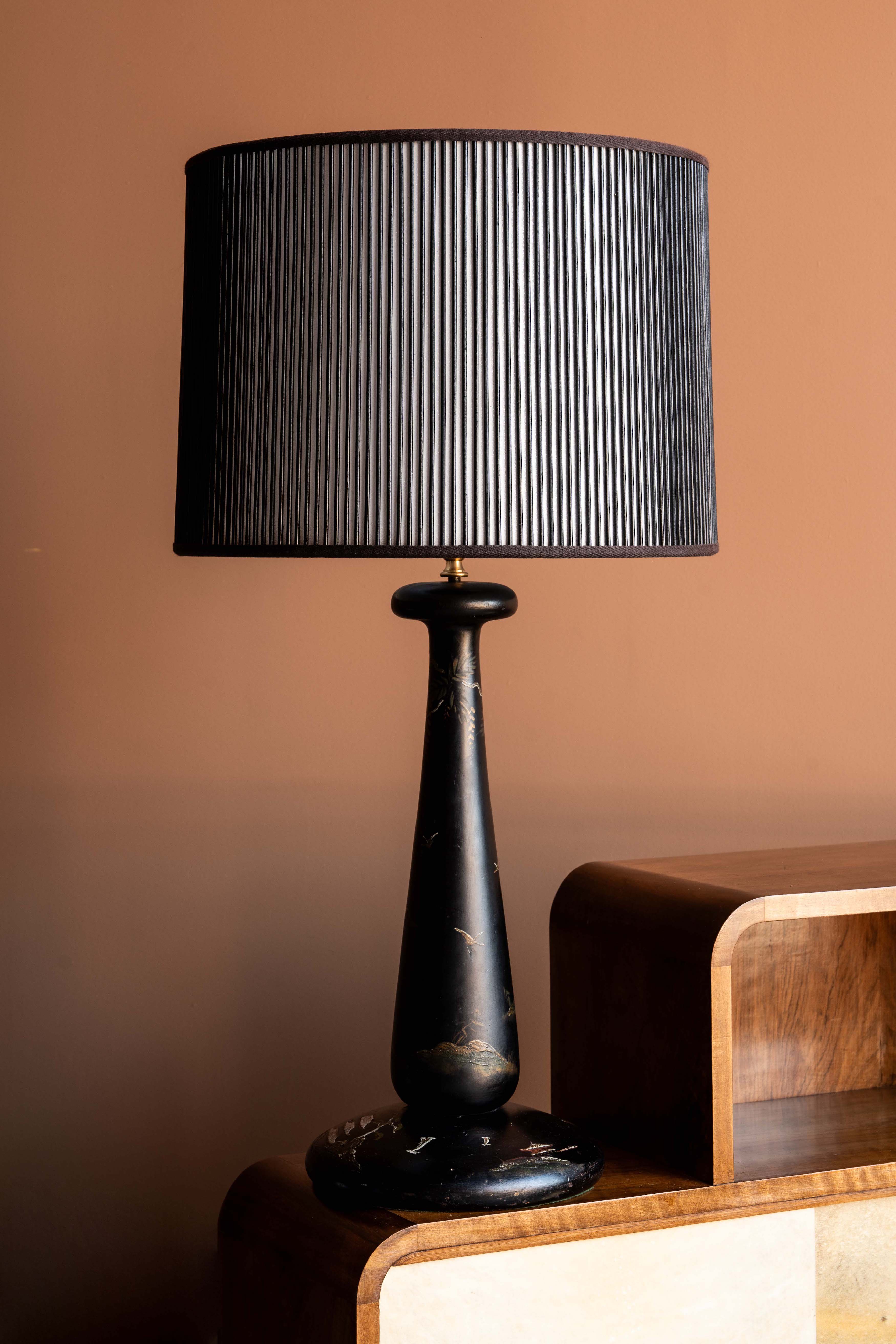 Vintage Chinoiserie Table Lamp