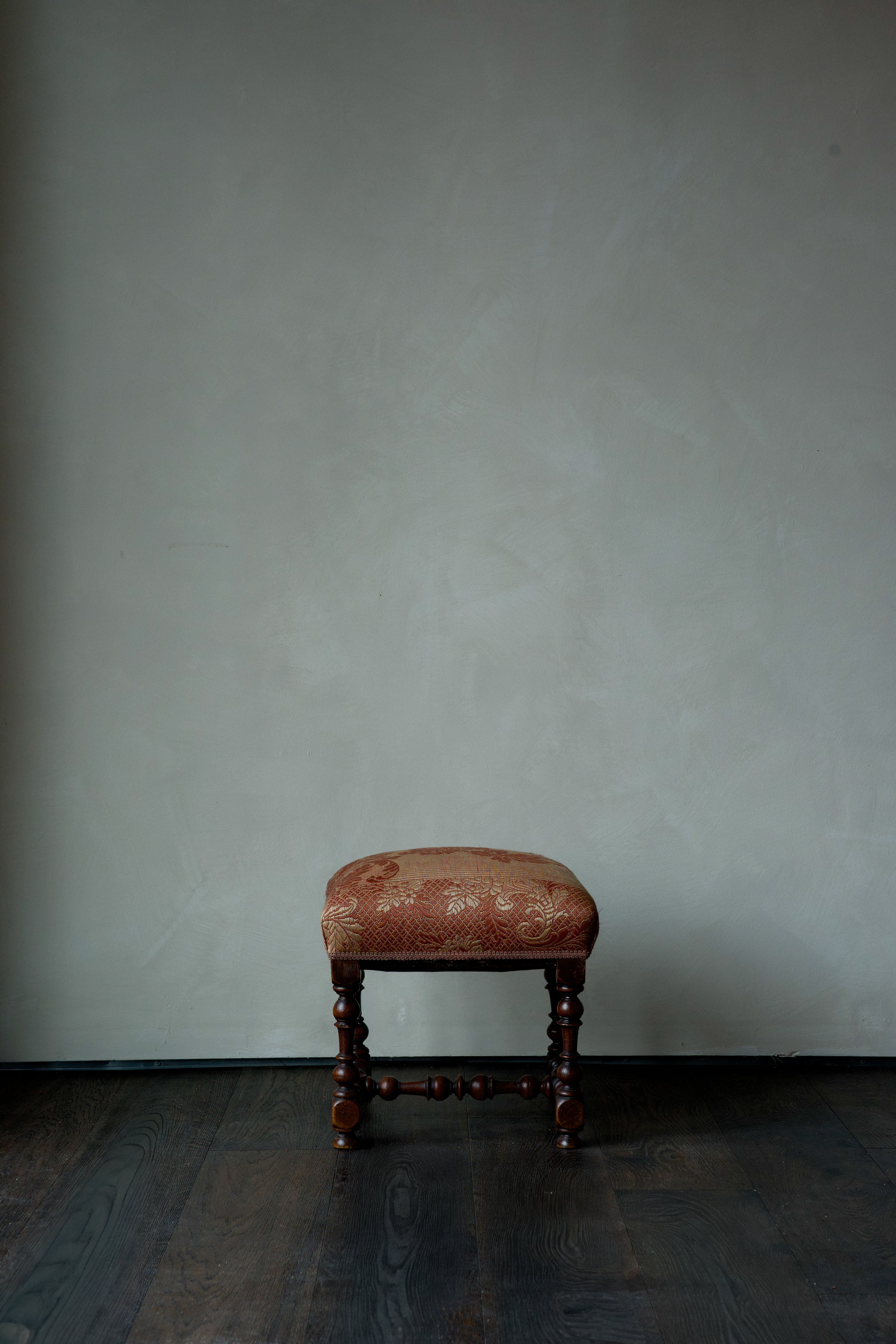 Antique Turned Leg Stool