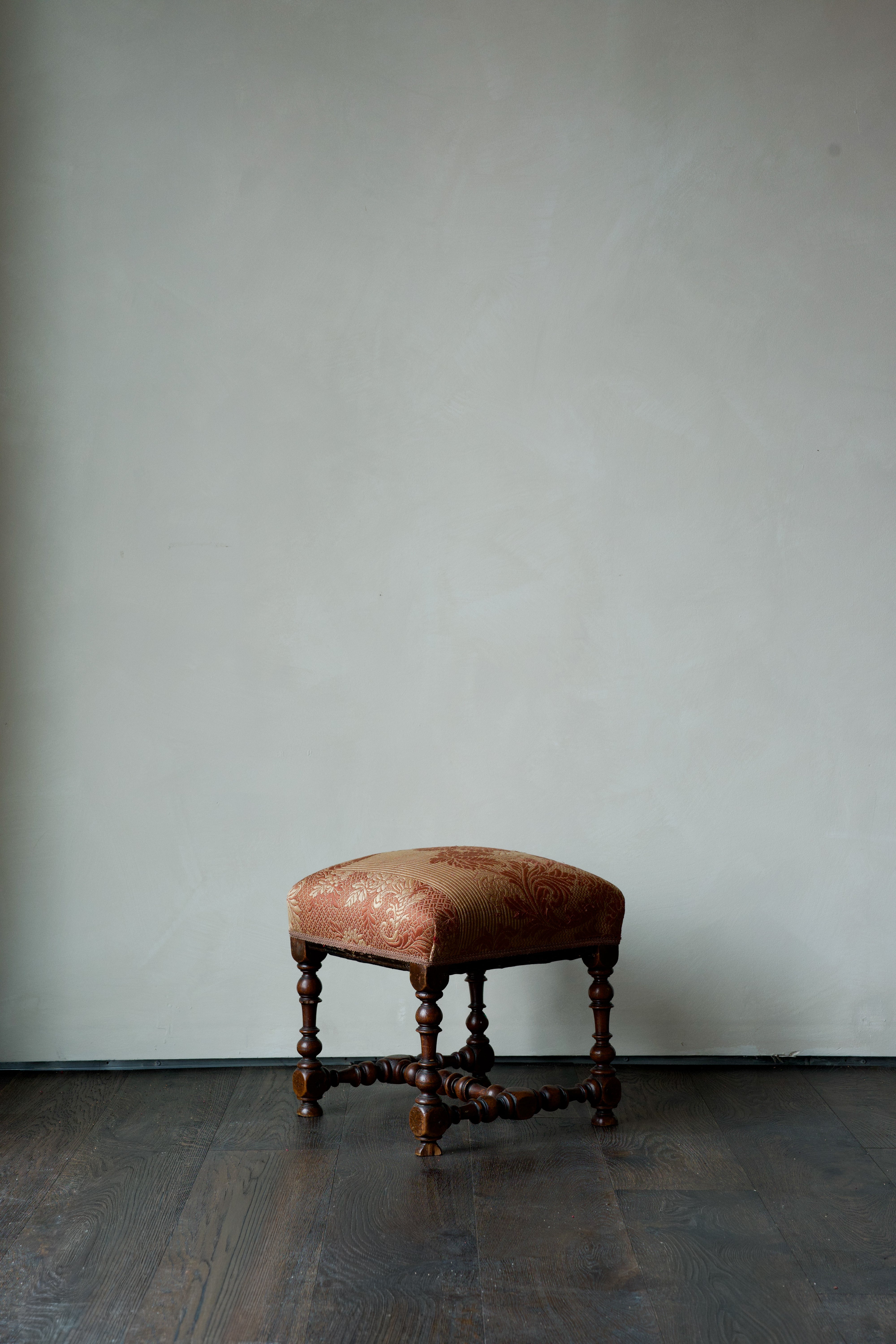 Antique Turned Leg Stool