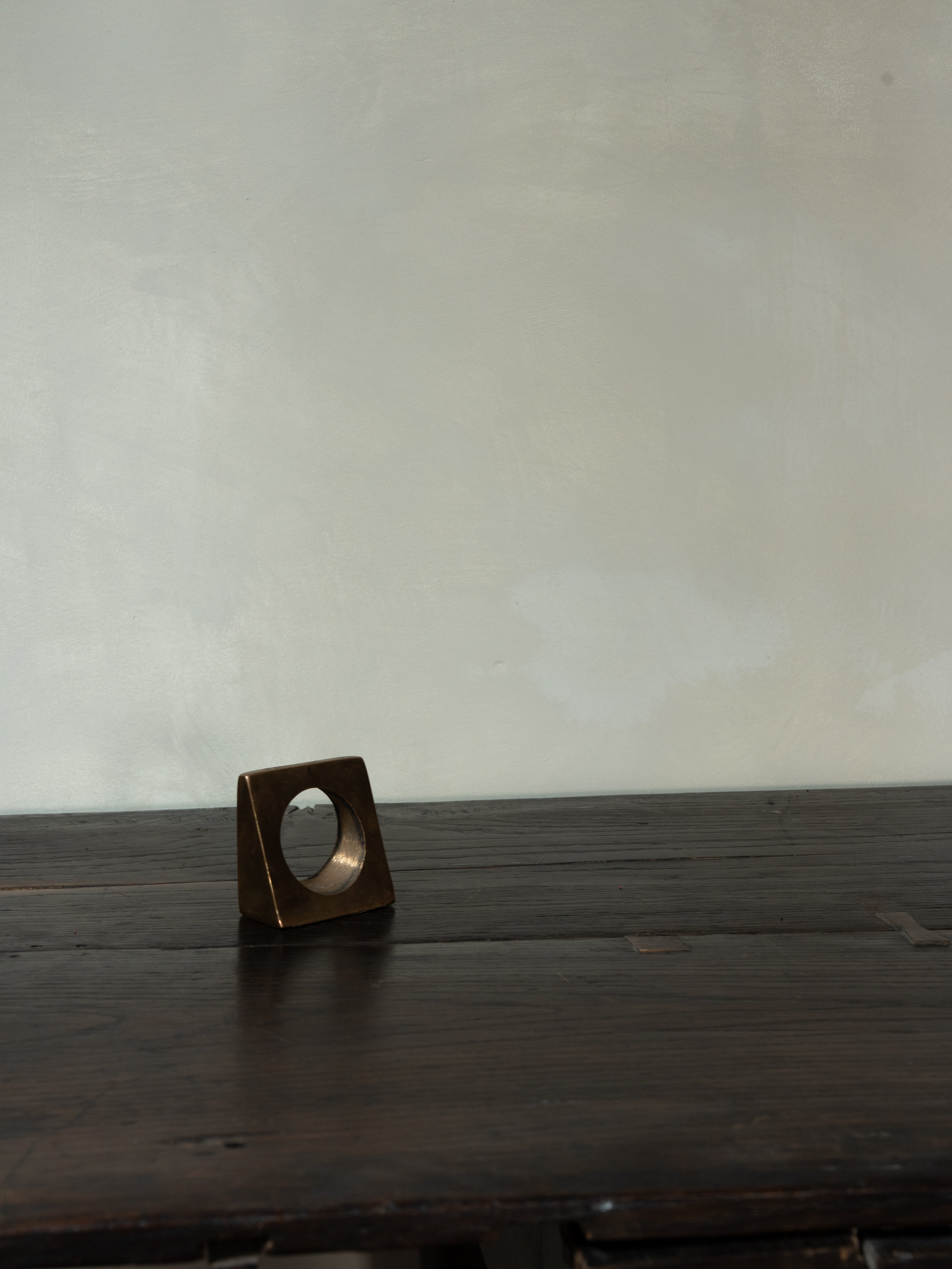 Solid Brass Geometric Object