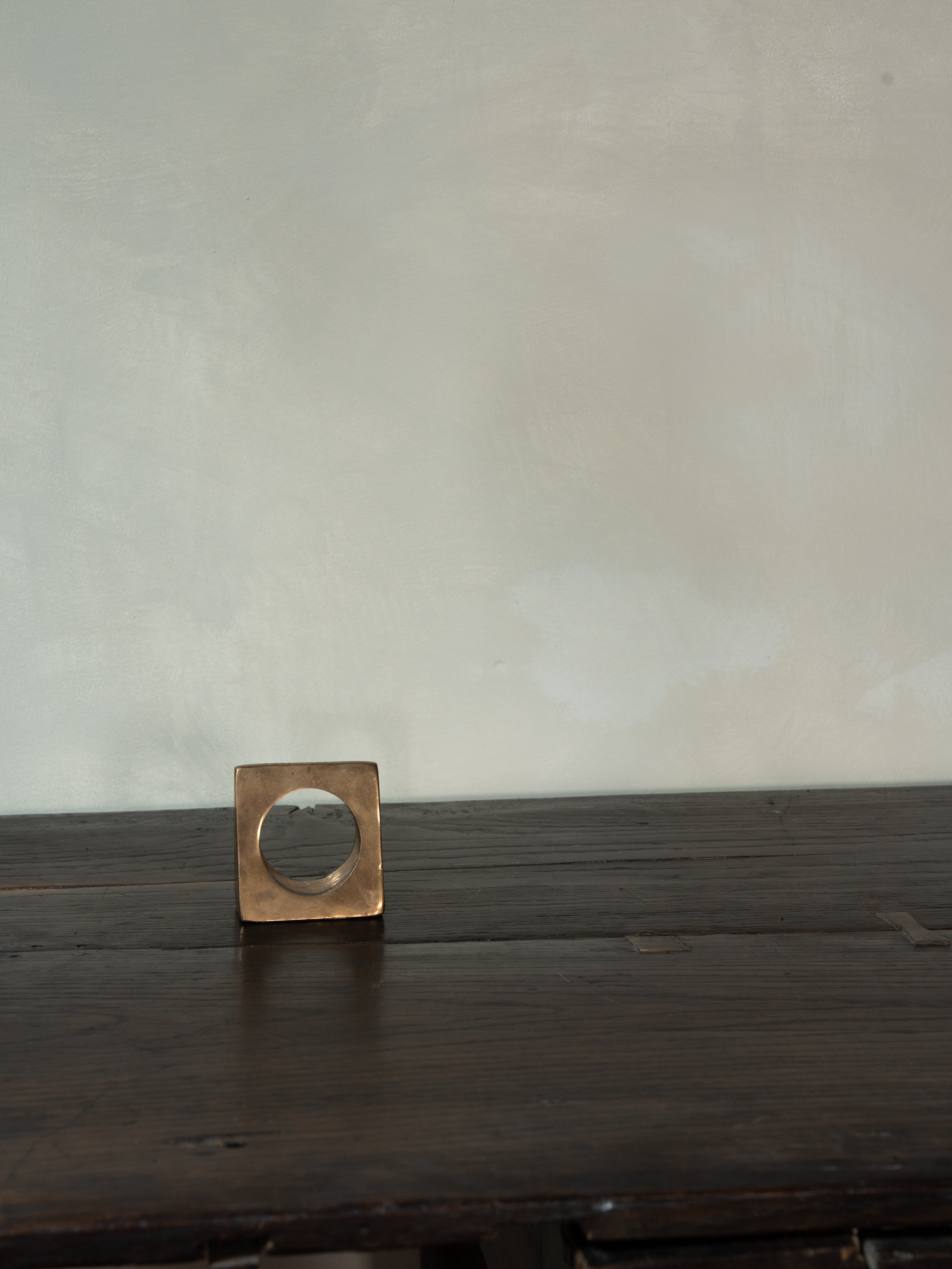 Solid Brass Geometric Object