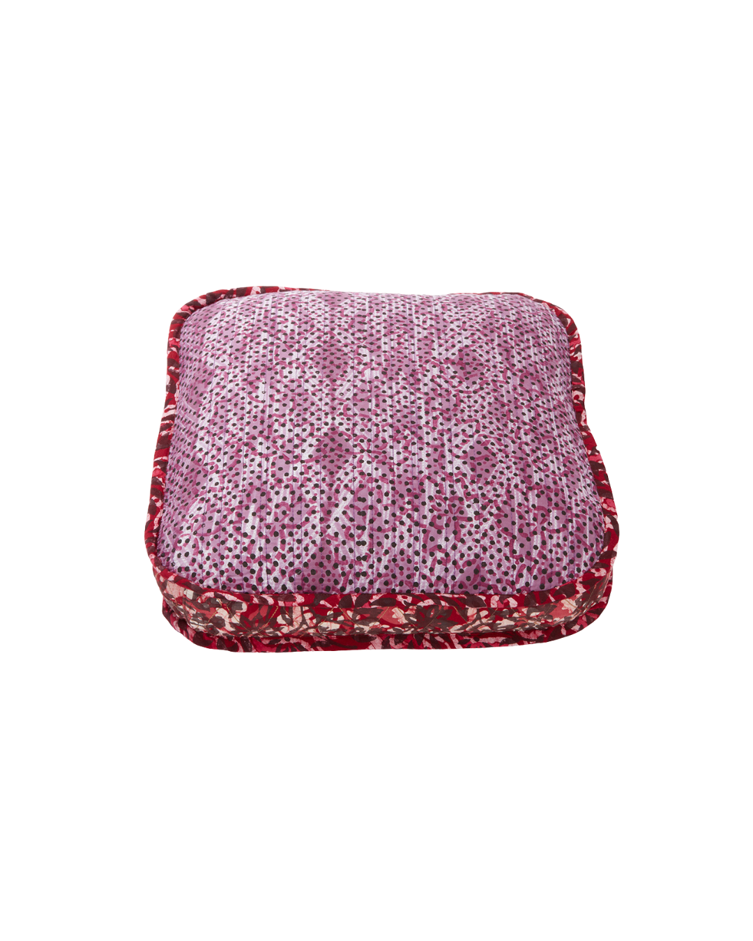 Gregory Parkinson Rhubarb Blossom Dot Square Pillow