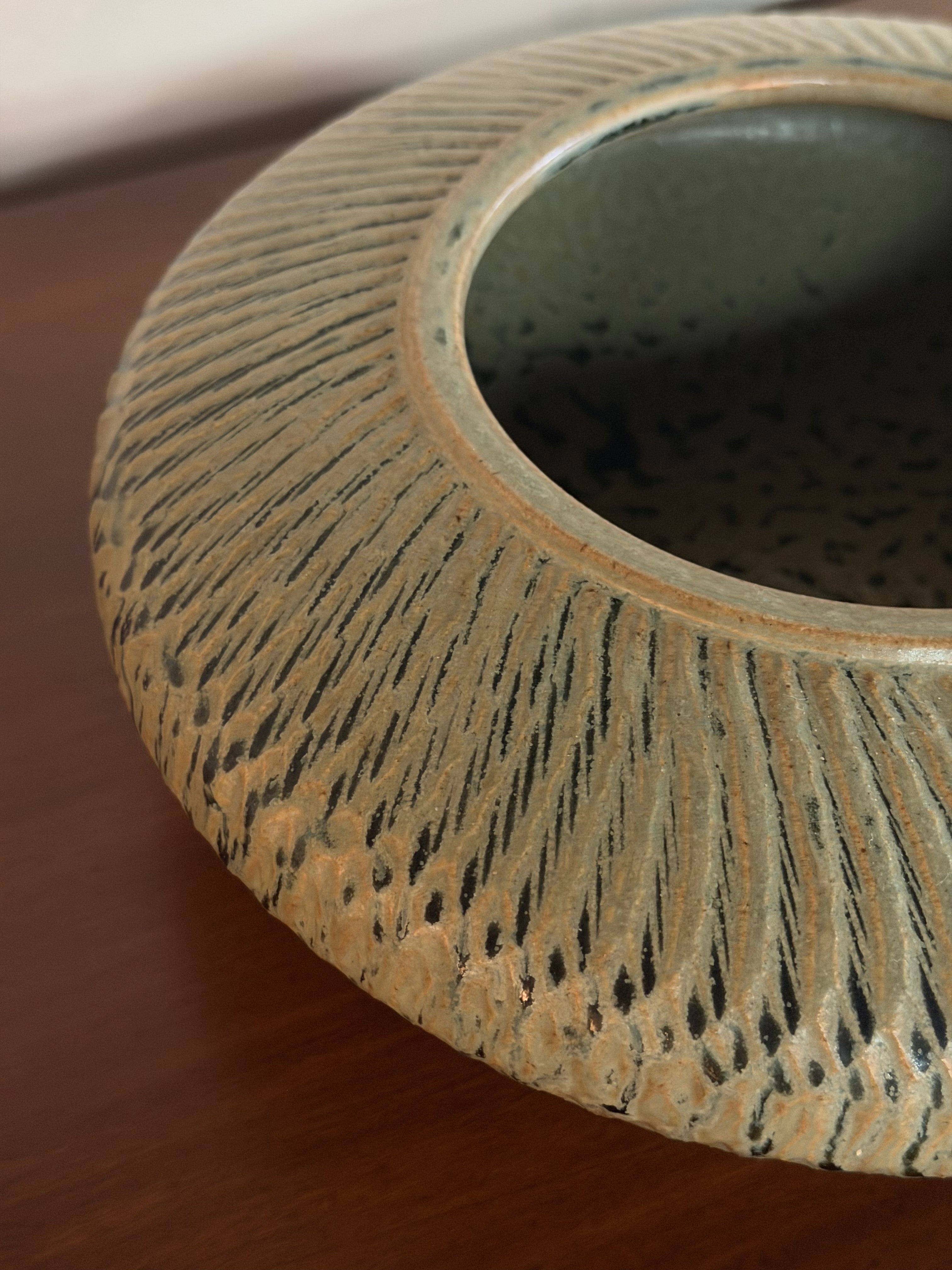 Large Vintage Studio Pottery Bowl