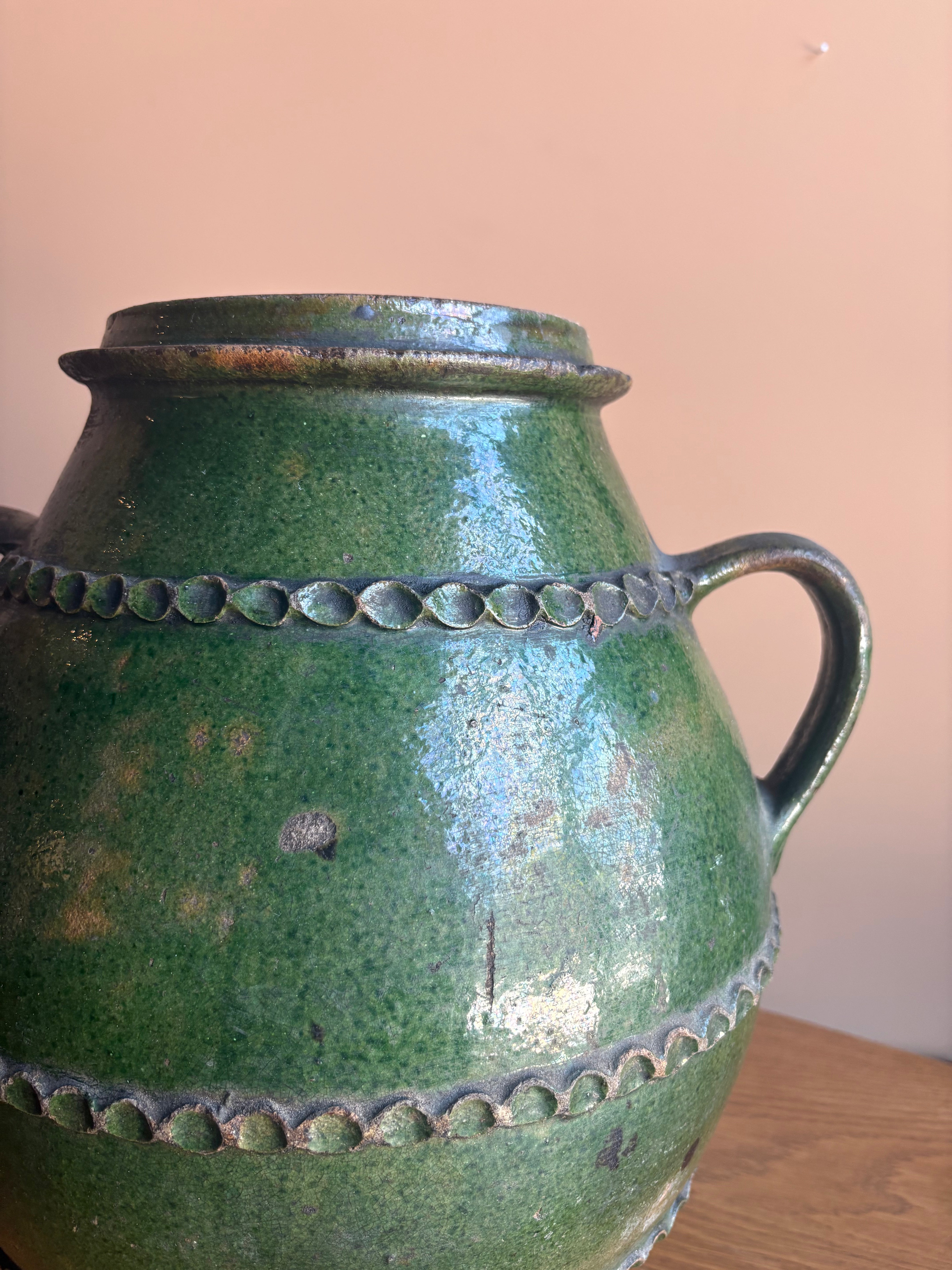 Vintage Fluted Hungarian Vase