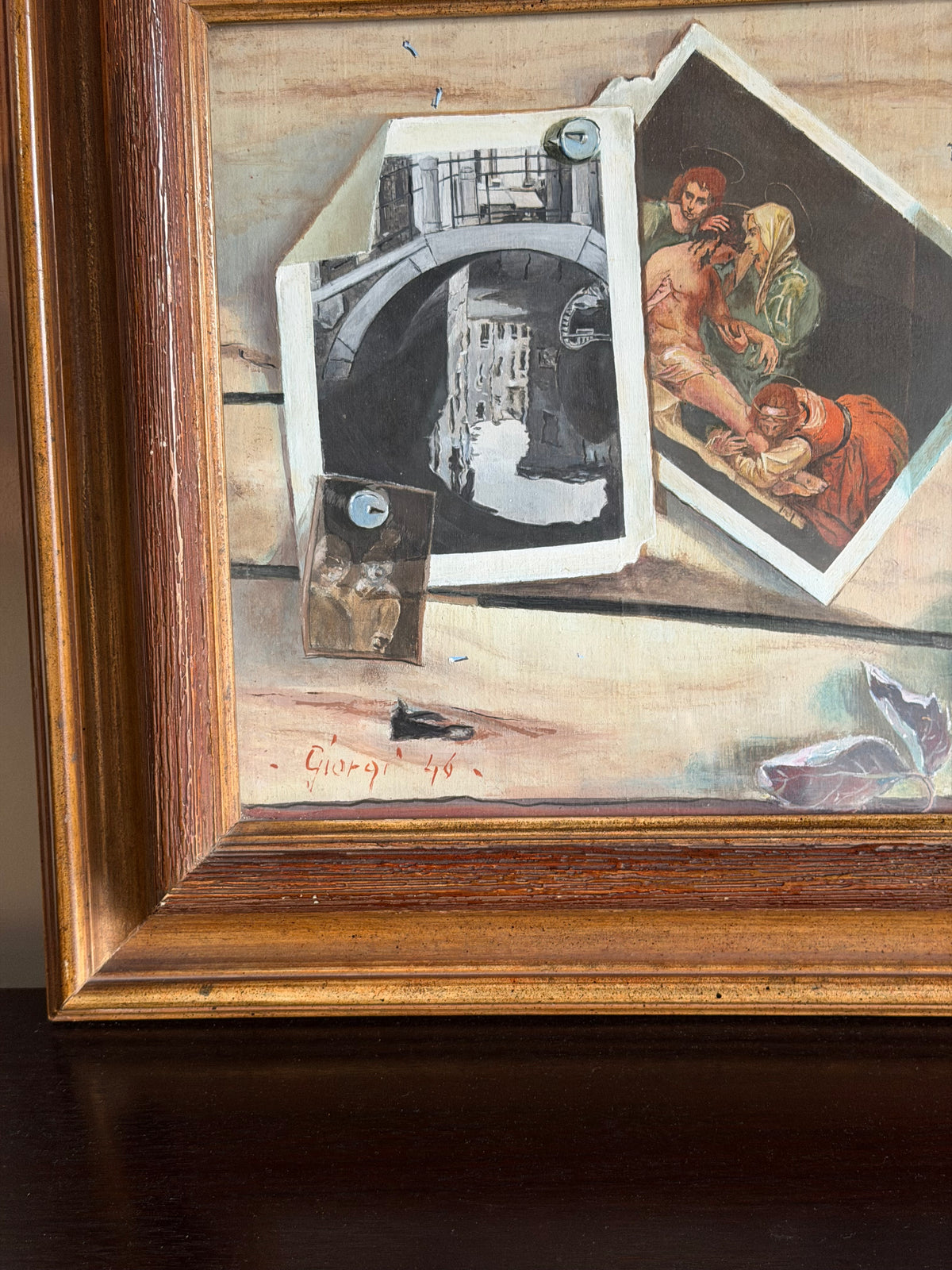 Italian Trompe L’Oeil Still Life Painting