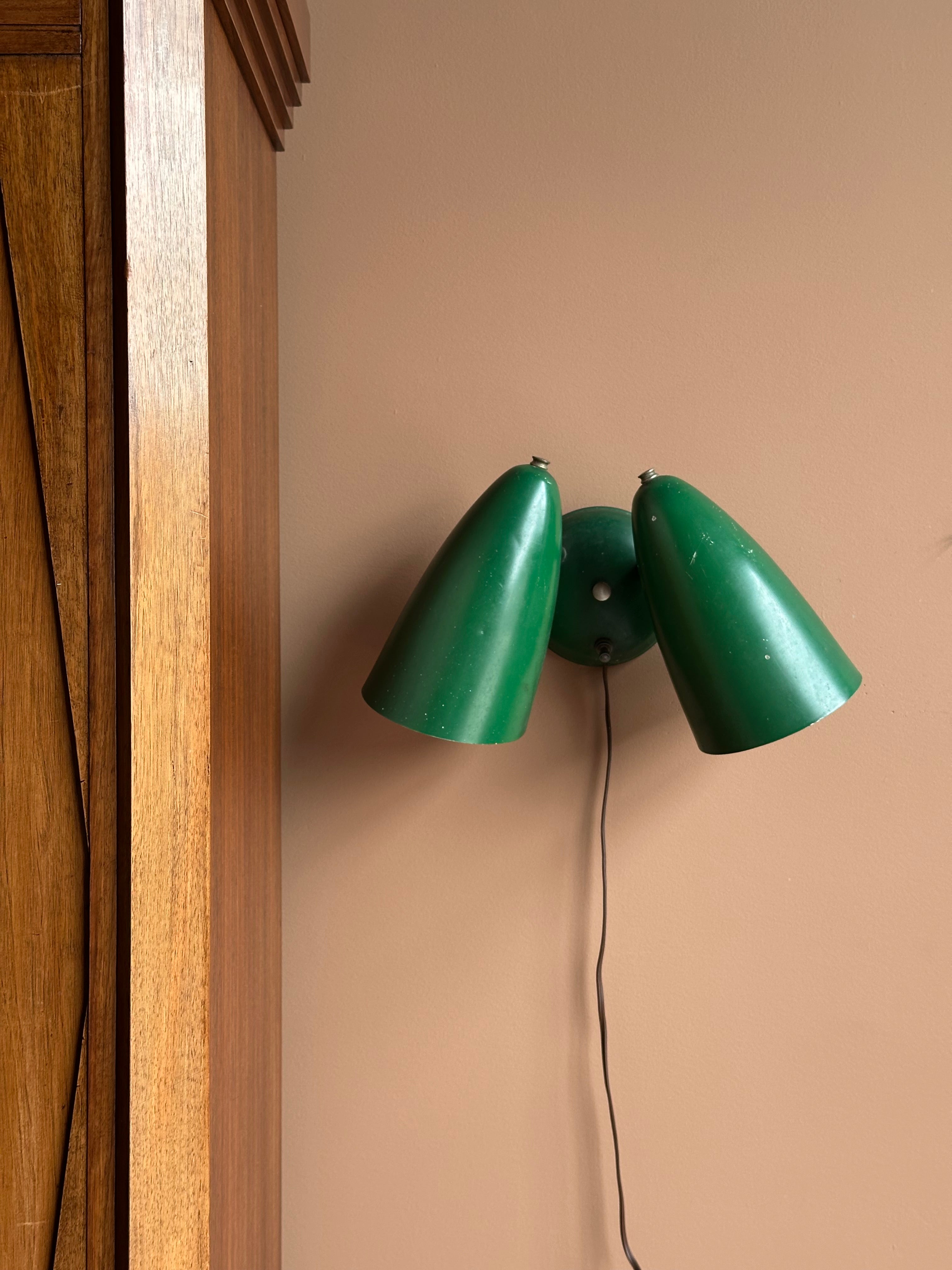 Italian Mid-Century Double Head Lamp