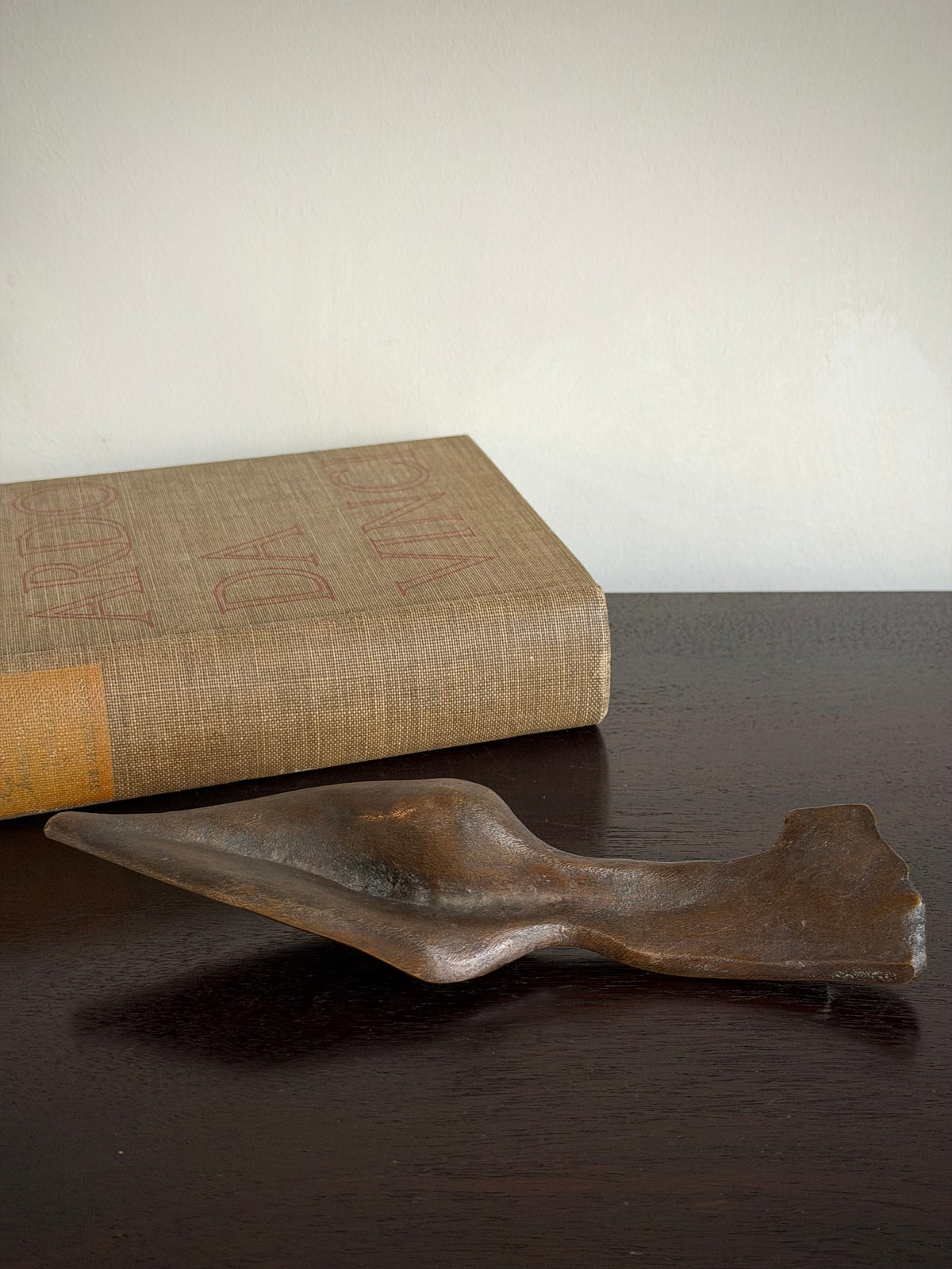 French Abstract Bronze Sculpture, 1970s