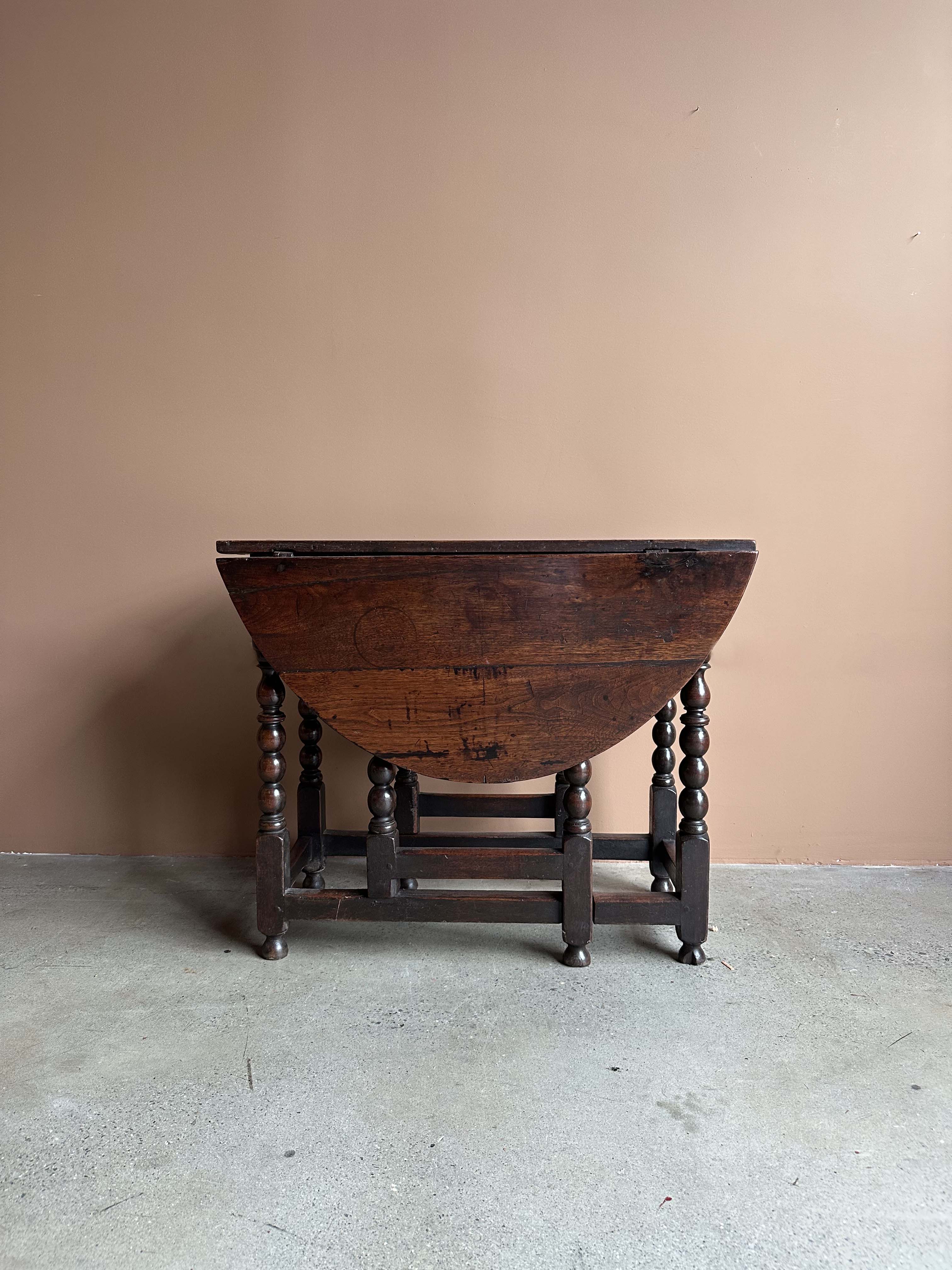 Walnut Gate Leg Table