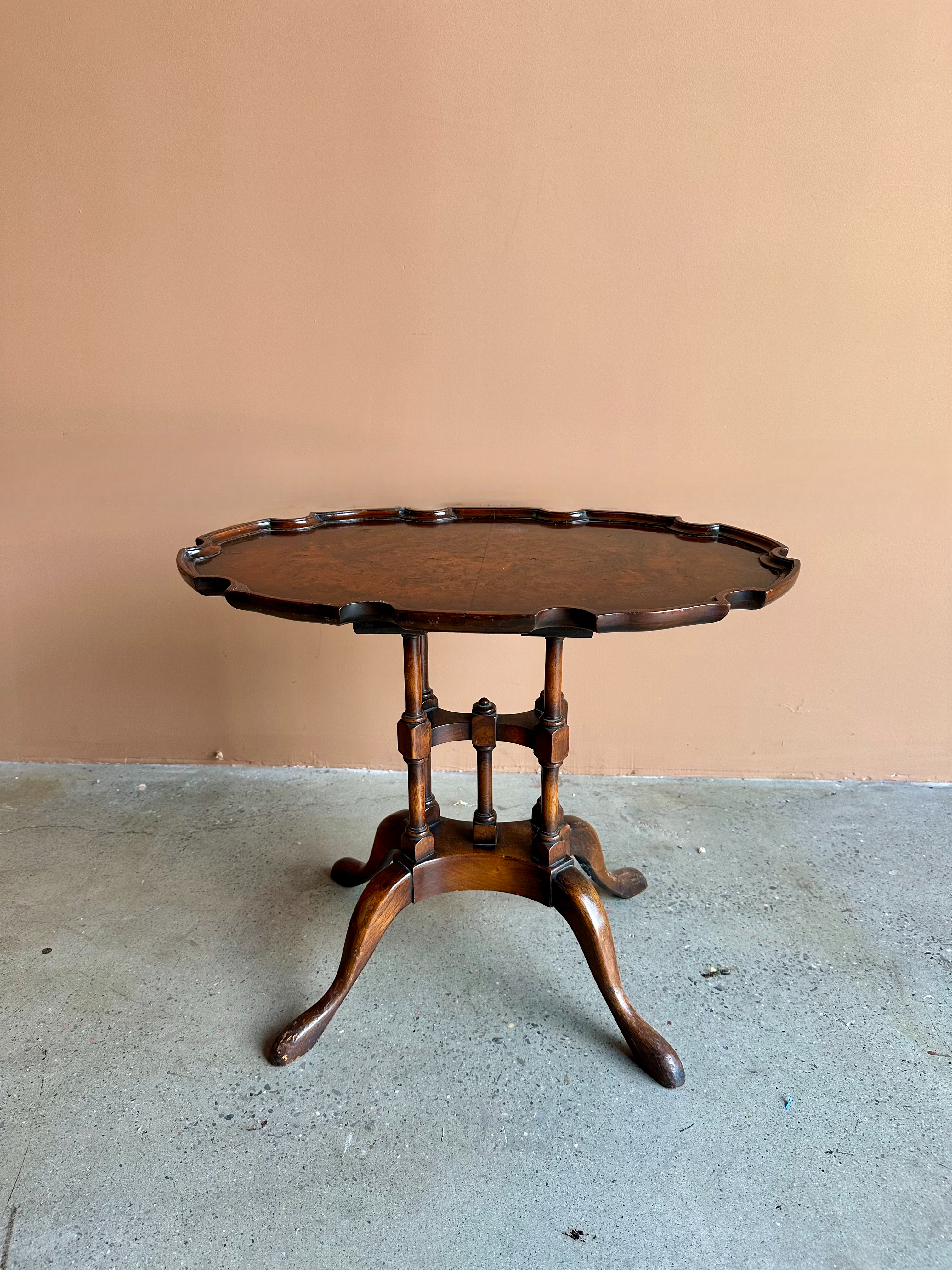 Late 20th Century Mahogany Side Table