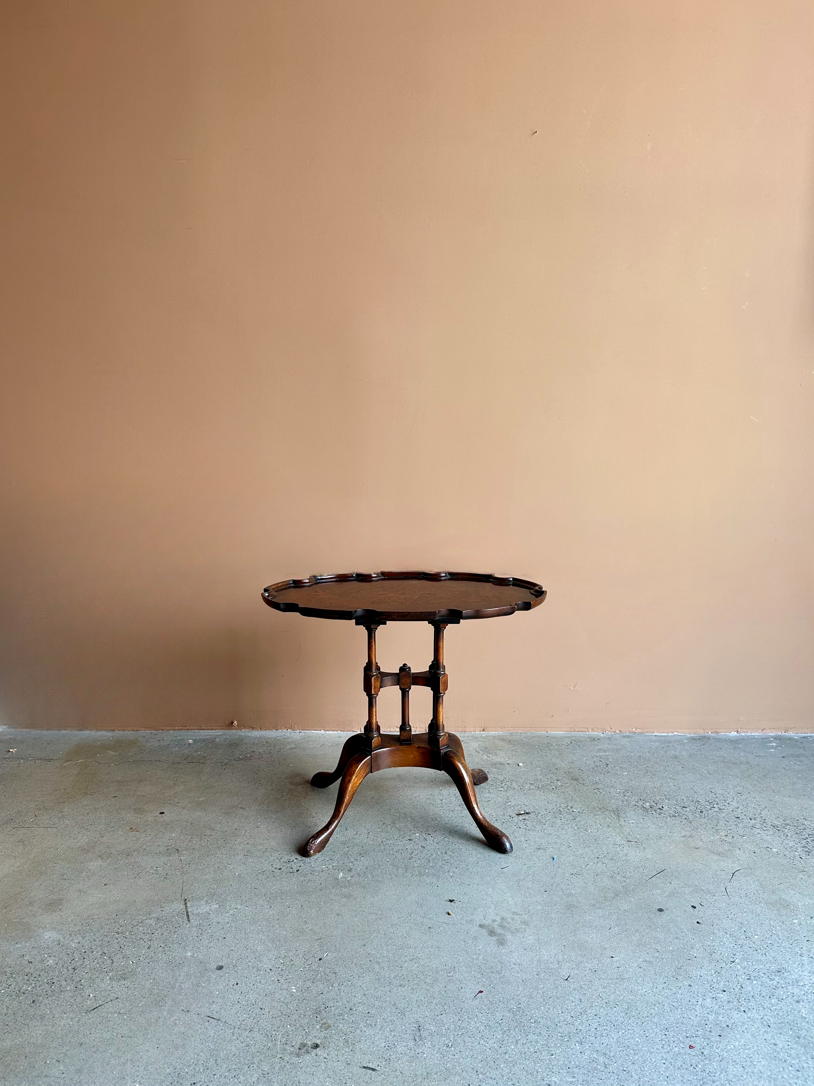 Late 20th Century Mahogany Side Table
