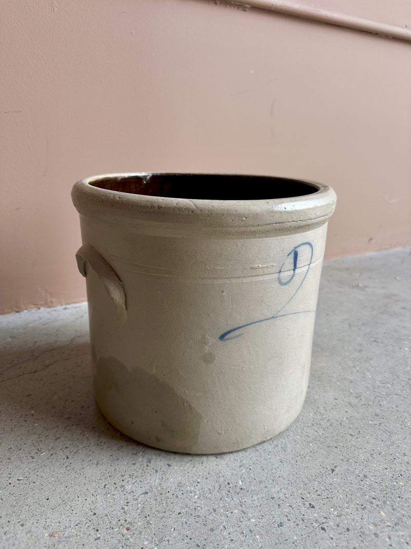 Large Antique Stoneware Crock
