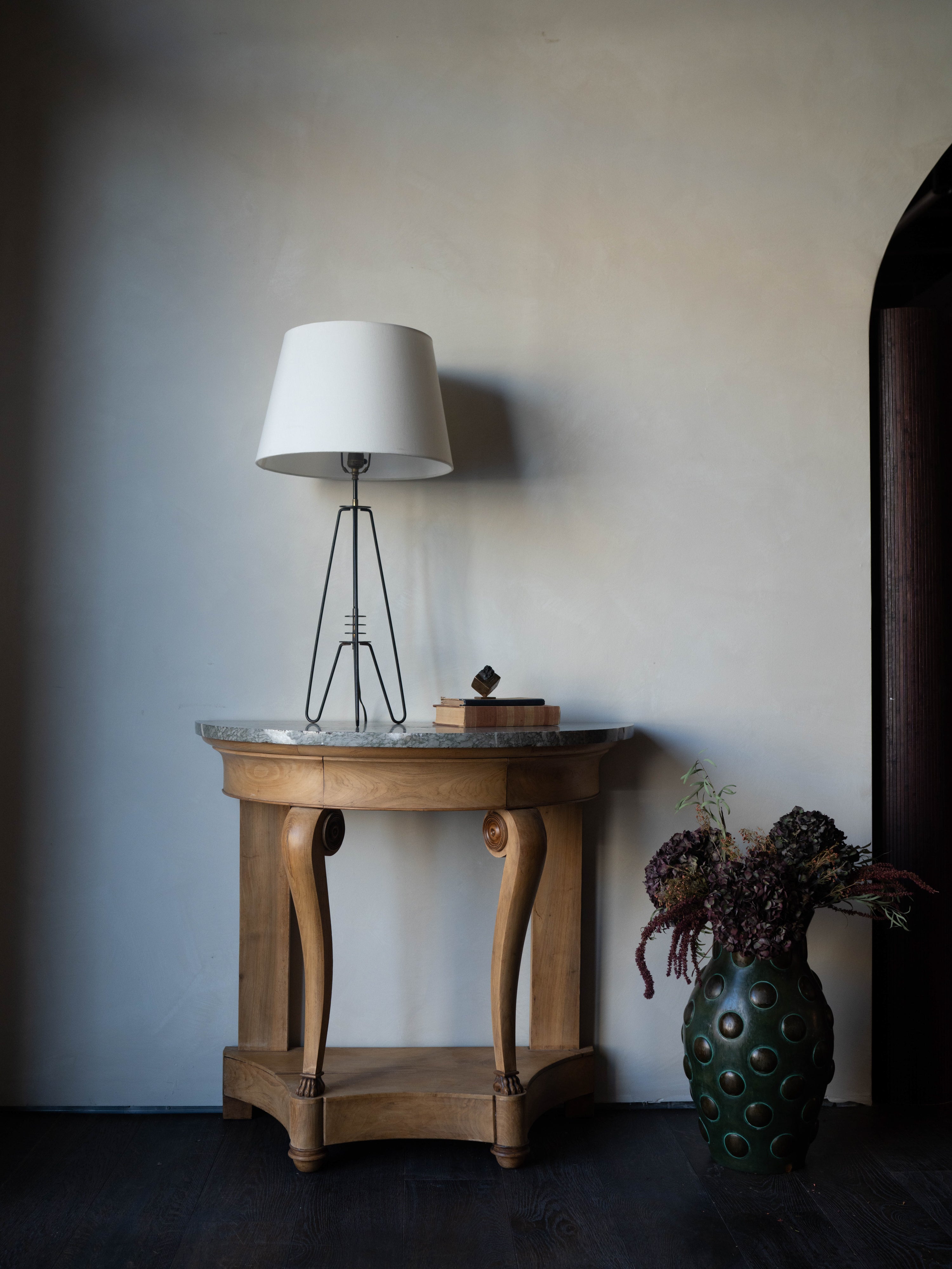 Midcentury Wire Lamp