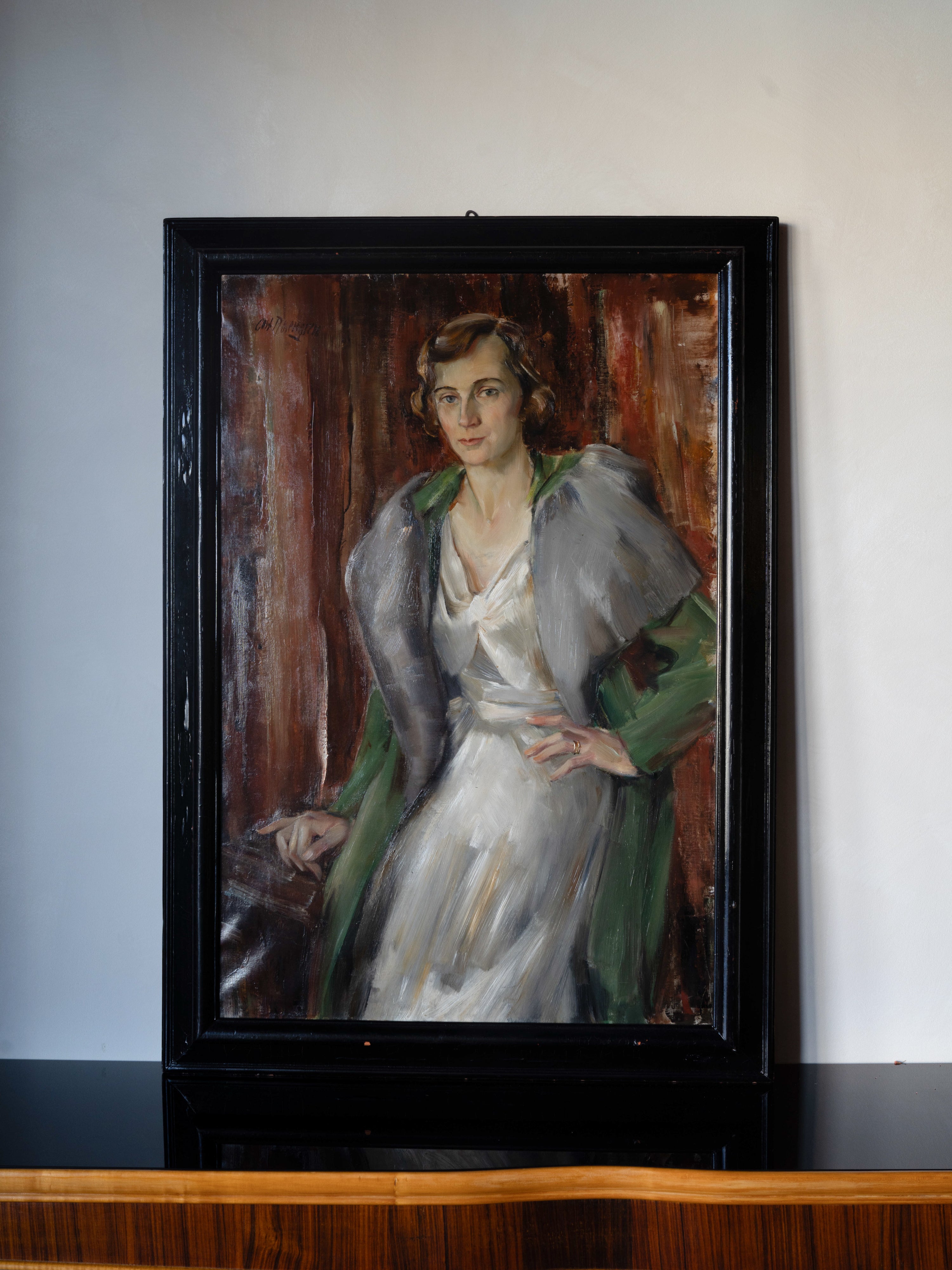 Italian Oil Portrait, c. 1930