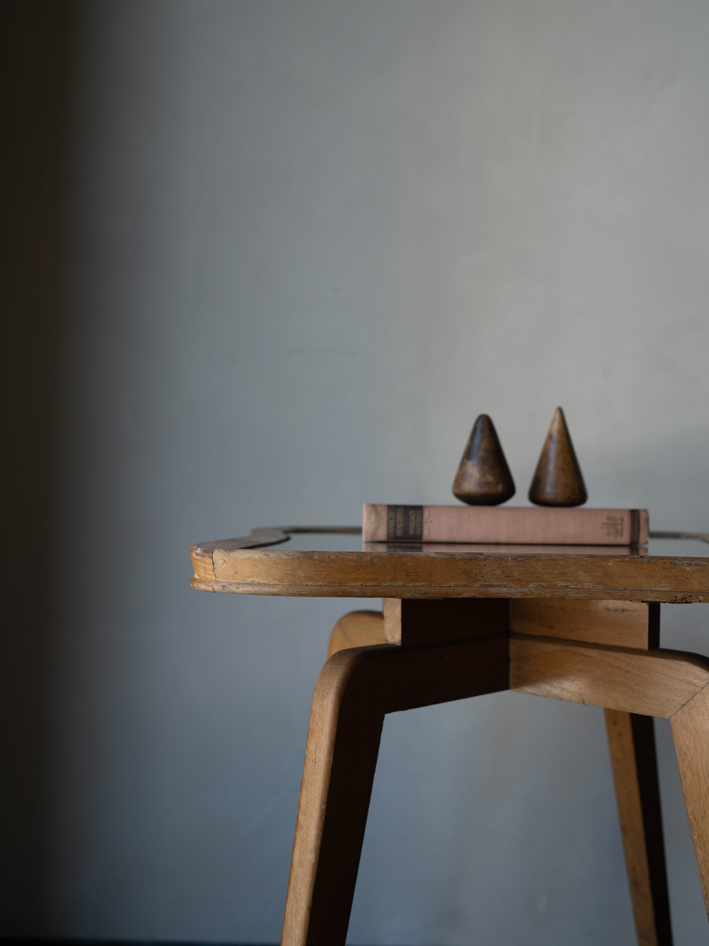 Vintage Mirror Top Table