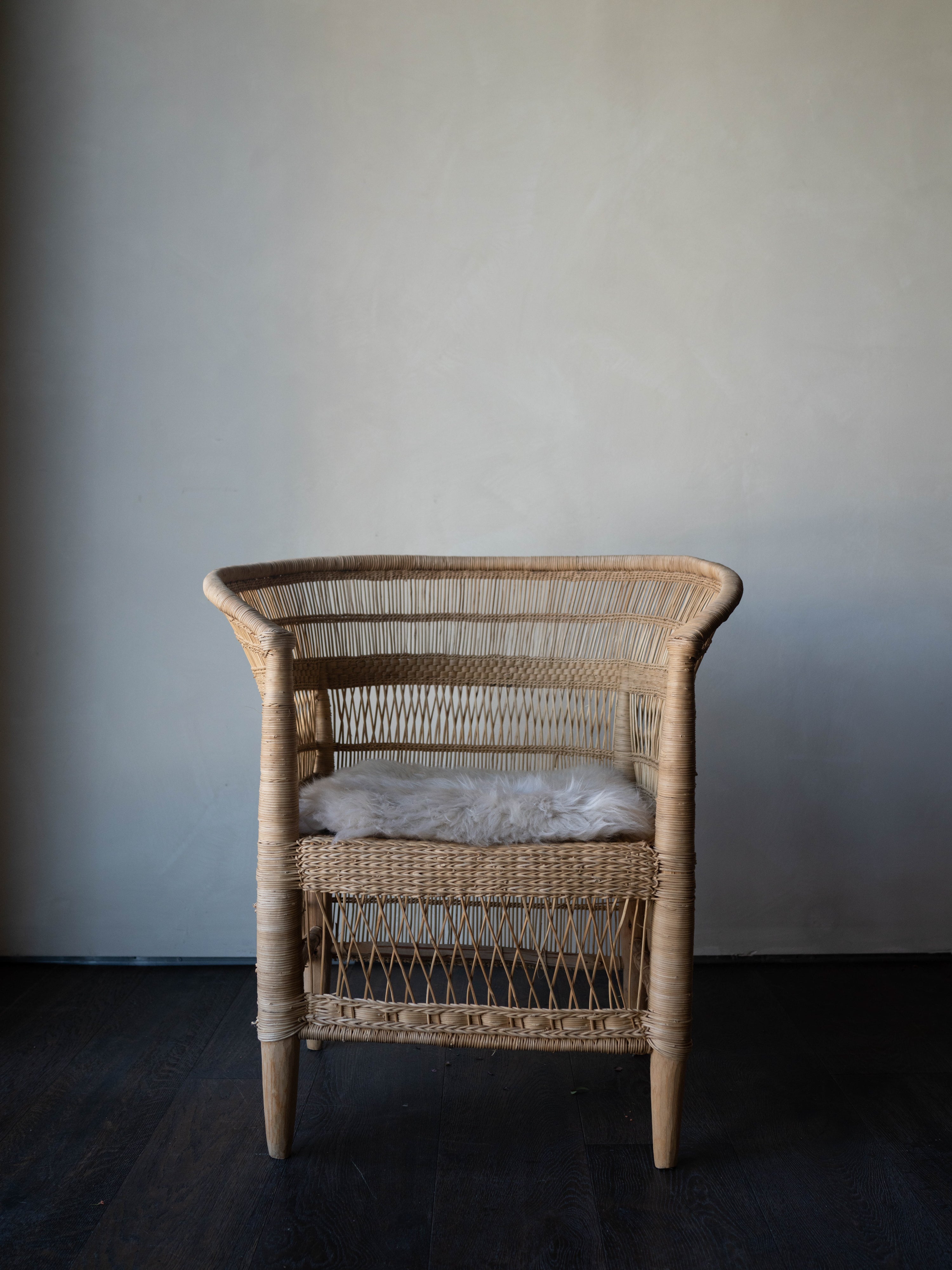 Malani Chair with Sheepskin Cushion