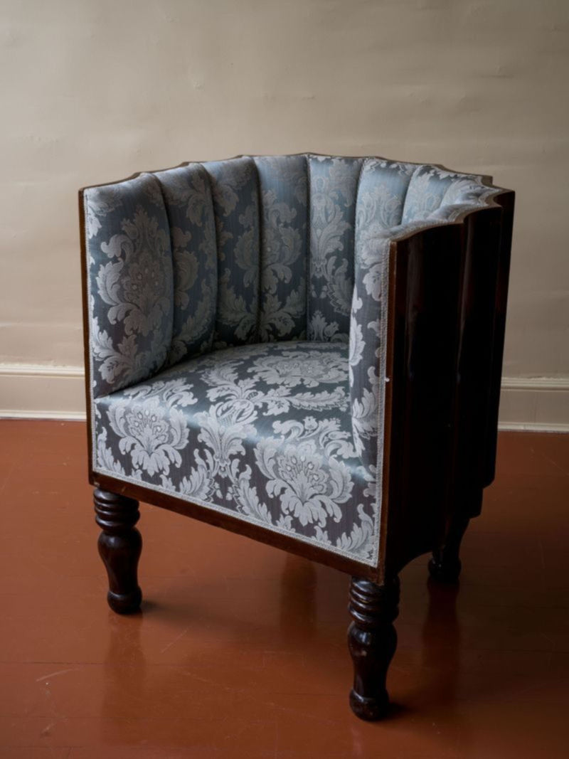 Blue Tub Chair, c. 1940