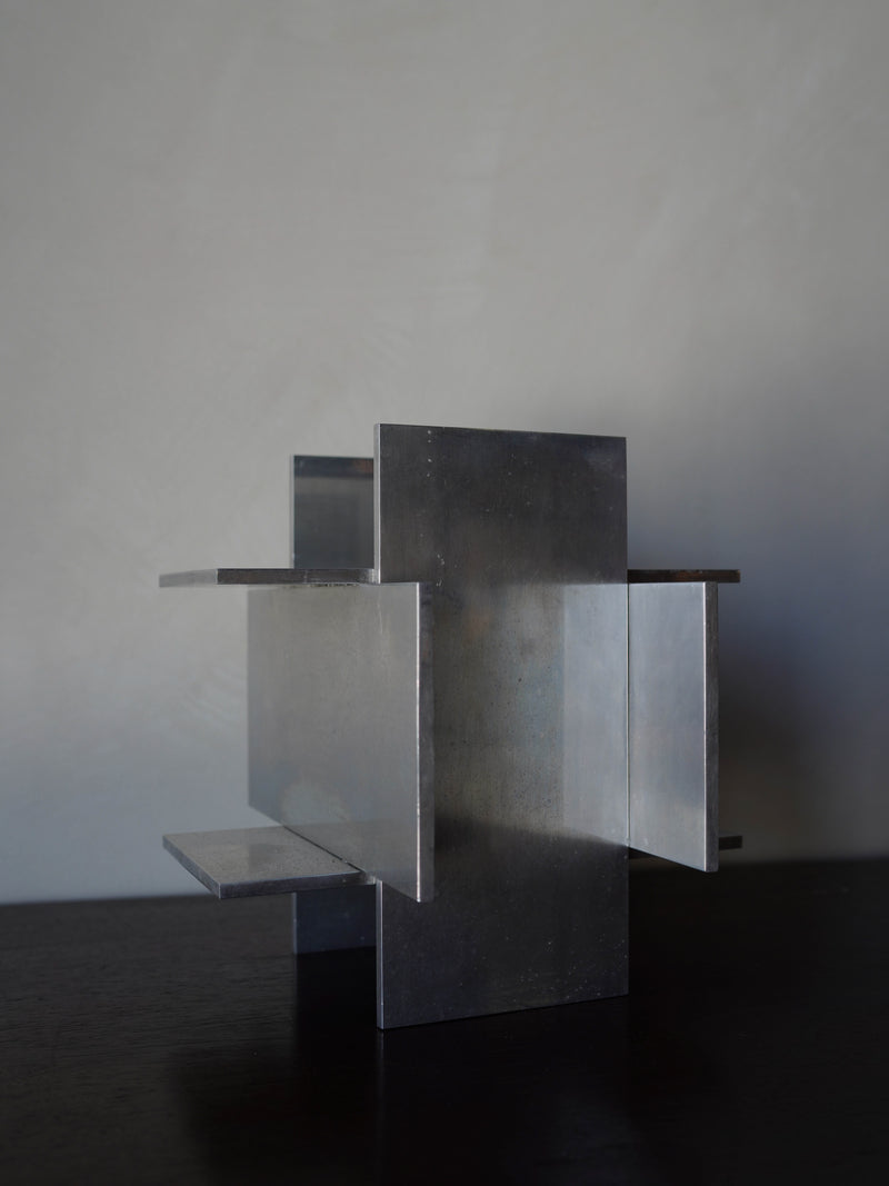 Mid-Century Modern Aluminum Table Sculpture, 1960s