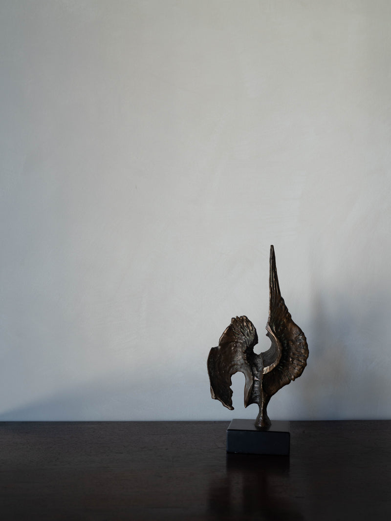 Bronze Wing Sculpture by Franco Russo, Signed and Numbered