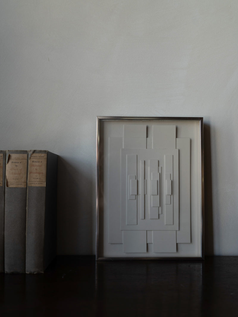 Small Burton Wasserman Dimensional Layered Art