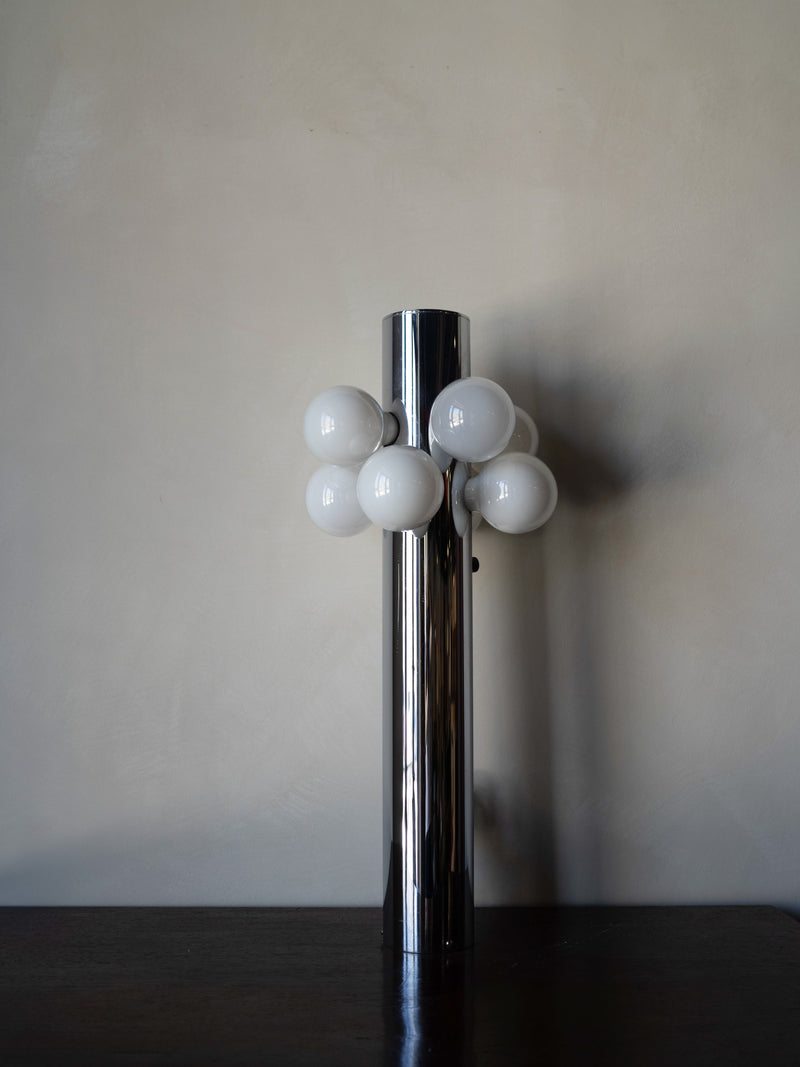 Robert Sonneman Attributed Column Table Lamp