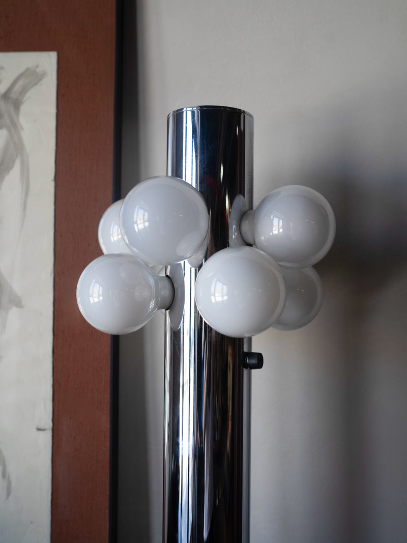 Robert Sonneman Attributed Column Table Lamp