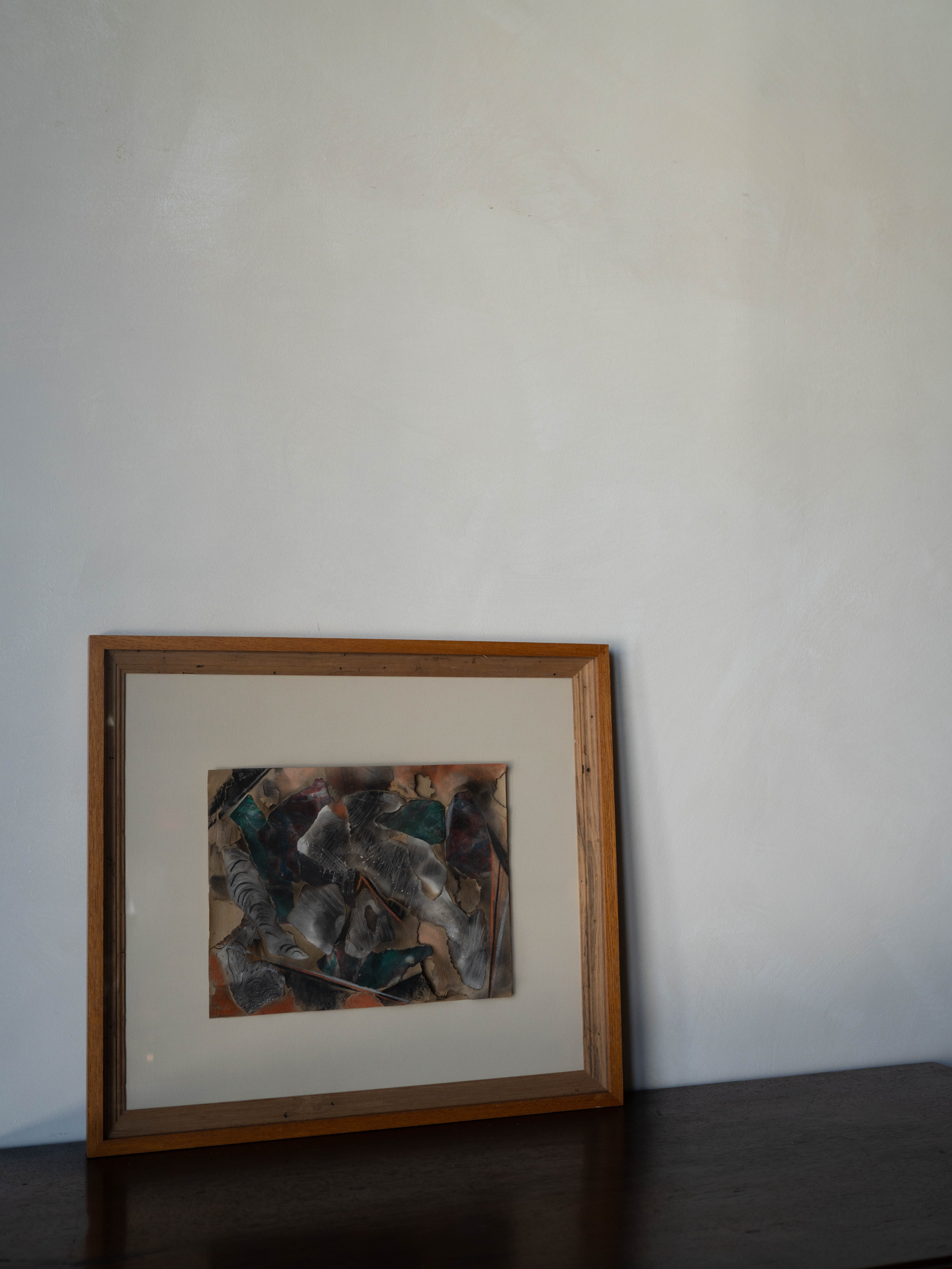 Abstract Mixed-Media Panel, c. 1960s