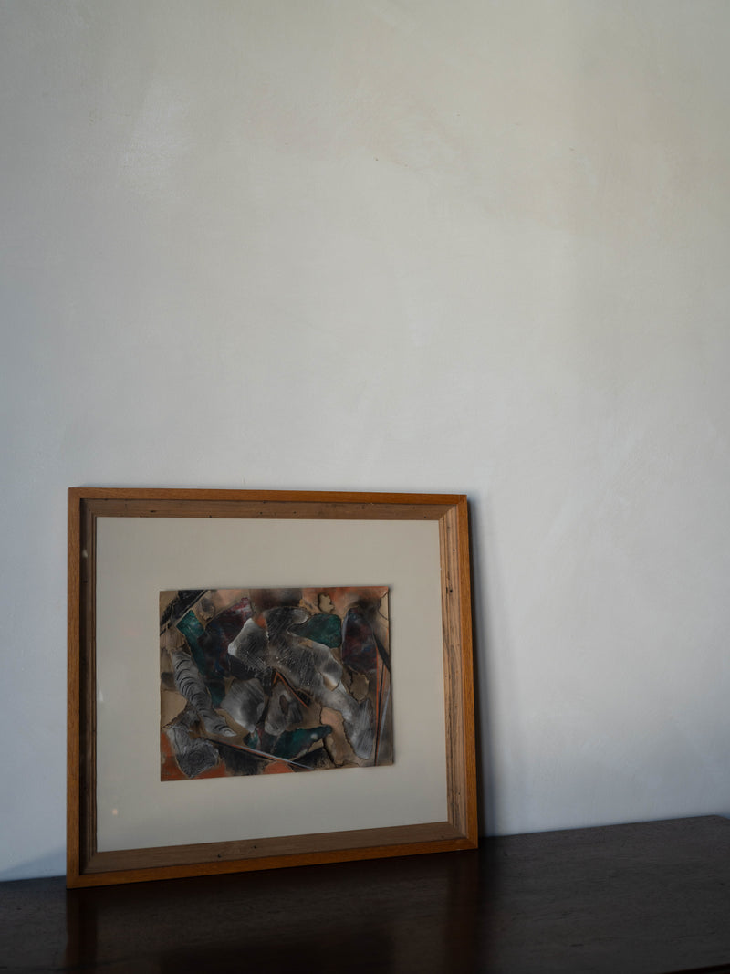 Abstract Mixed-Media Panel, c. 1960s