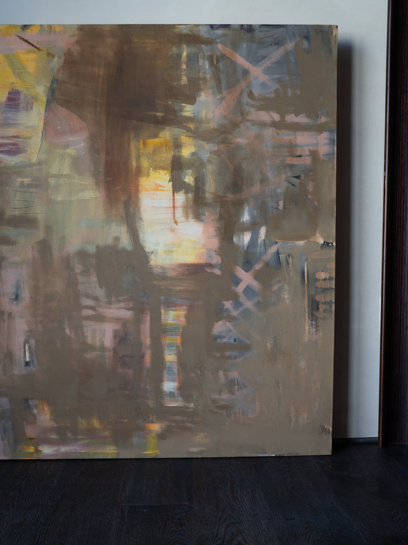 Large Abstract Expressionist Painting