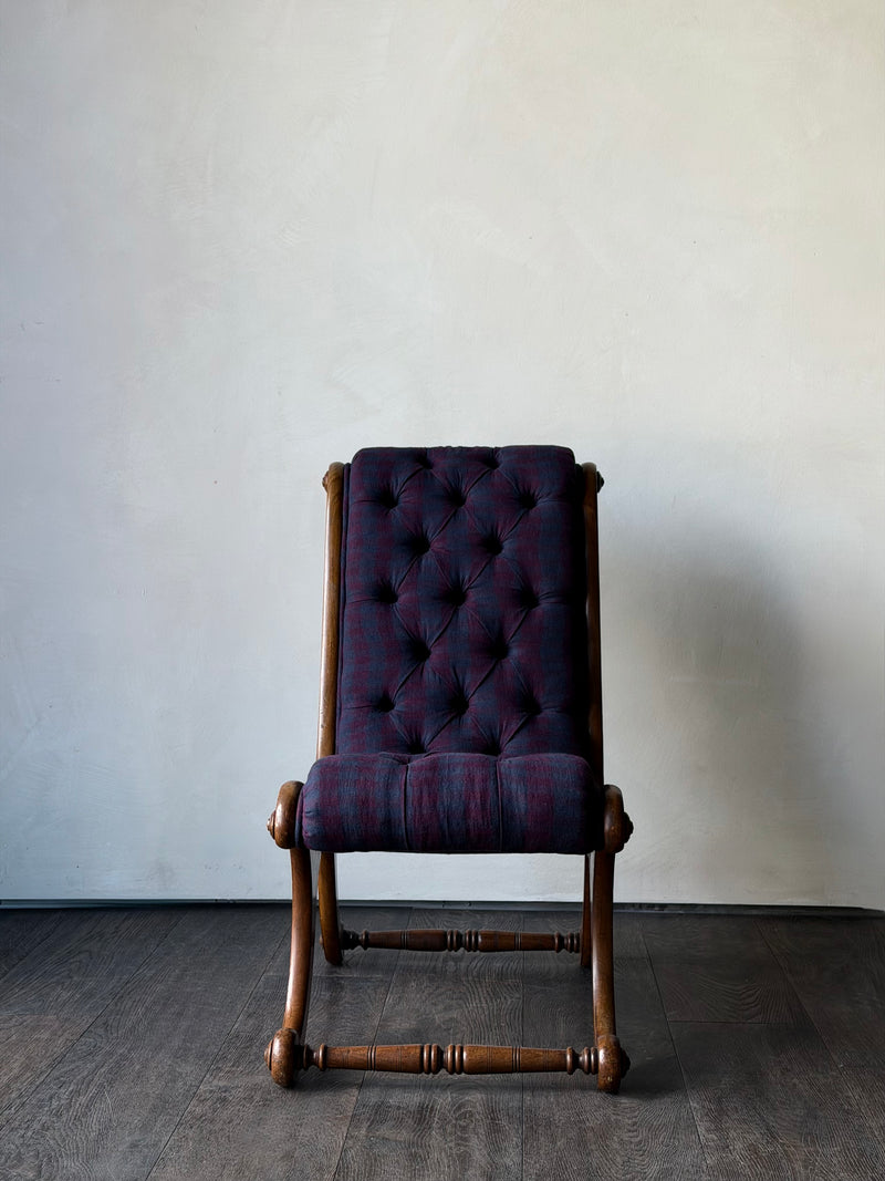 Mid 19th Century English Slipper Chair