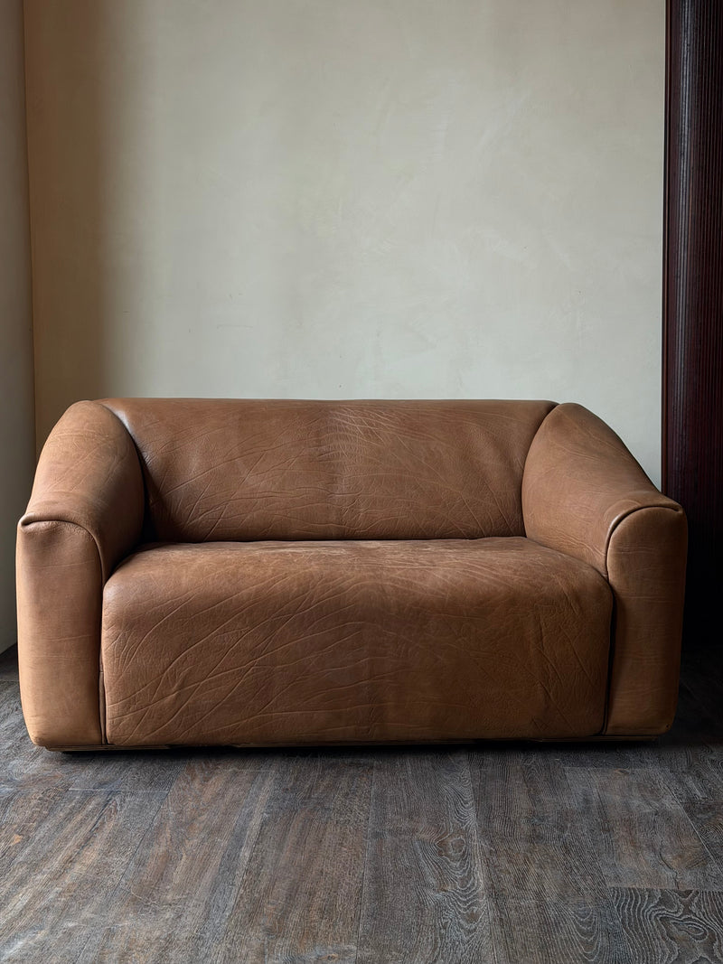 De Sede DS 47 Leather Loveseat