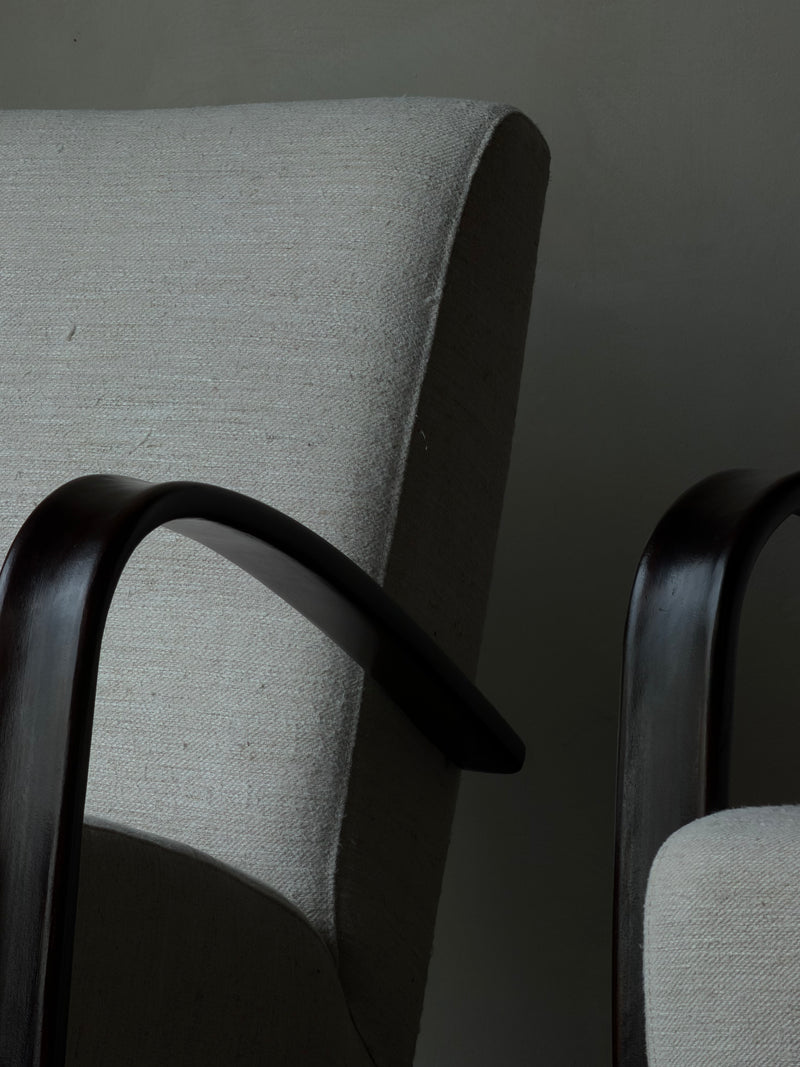 Jindřich Halabala Lounge Chairs, Pair