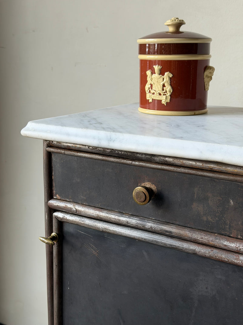 French Metal Cabinet