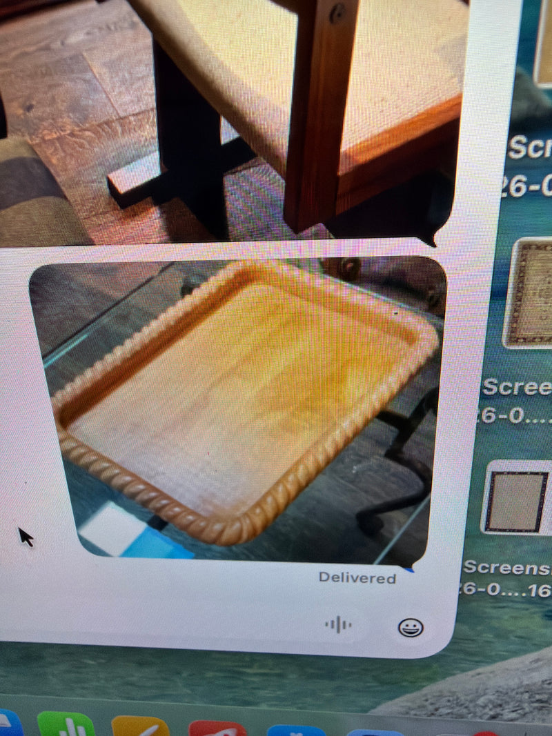 Wooden tray