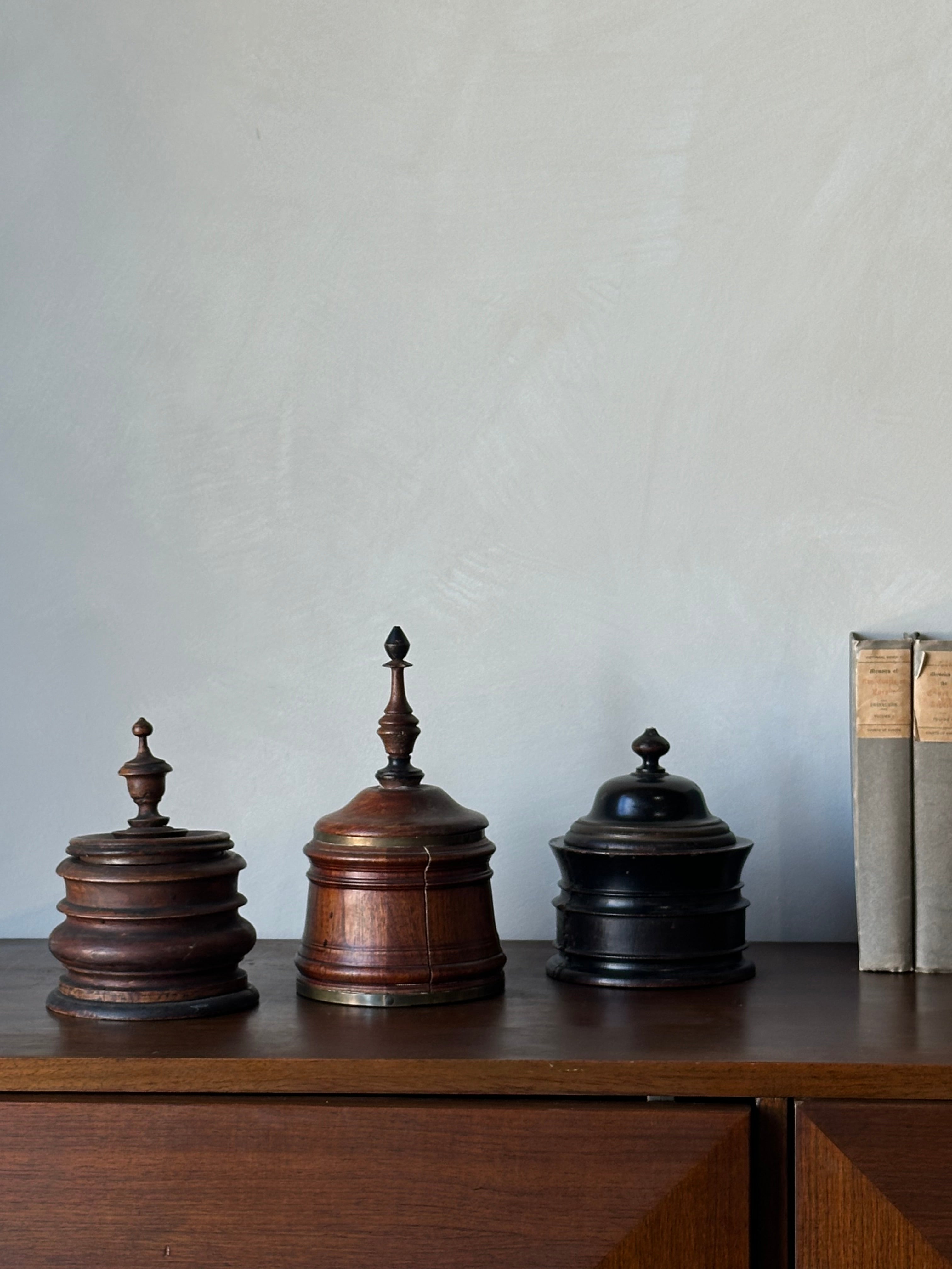 19th c Dutch Tobacco Jars, Individual