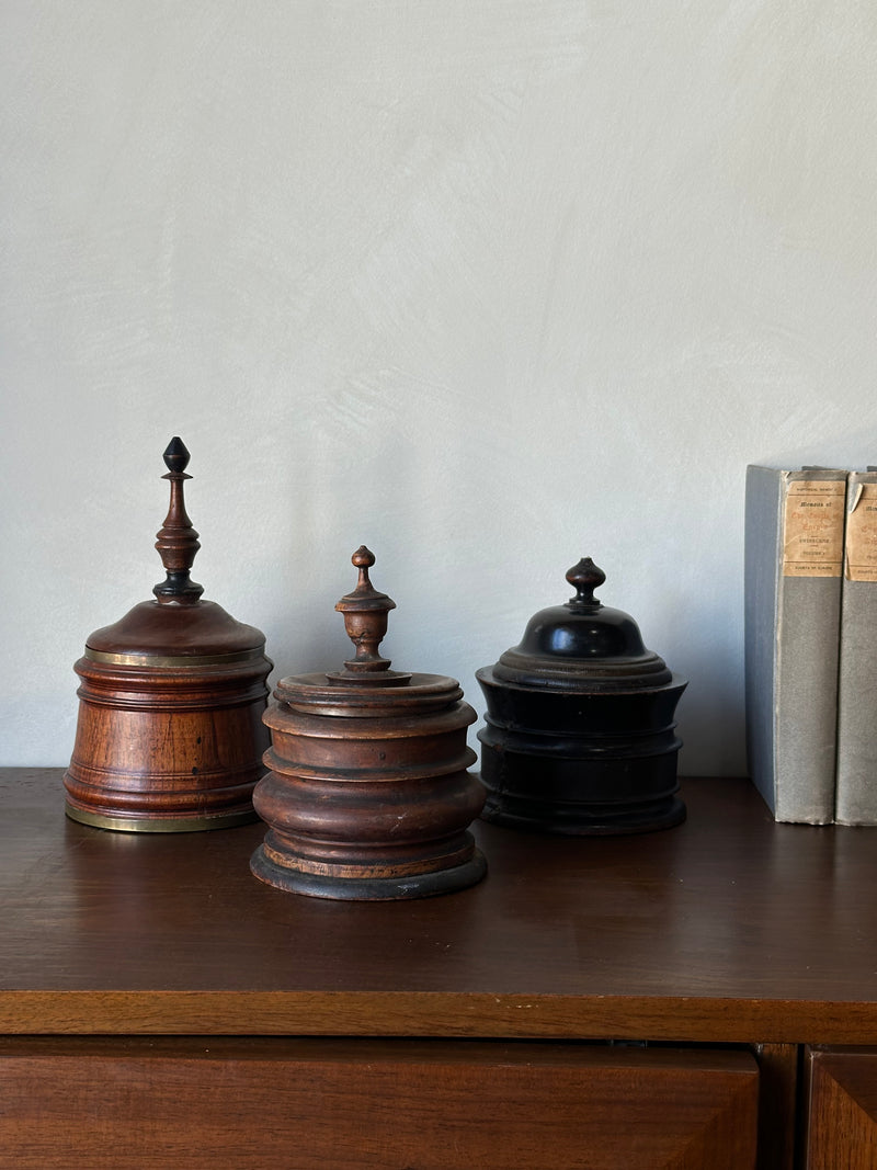 19th c Dutch Tobacco Jars, Individual