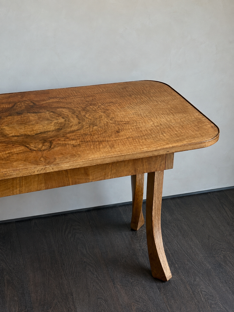 Rare Biedermeier Walnut Side Table