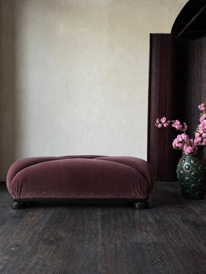Large Upholstered Ottoman