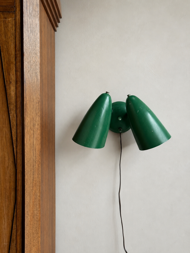 Italian Mid-Century Double Head Lamp