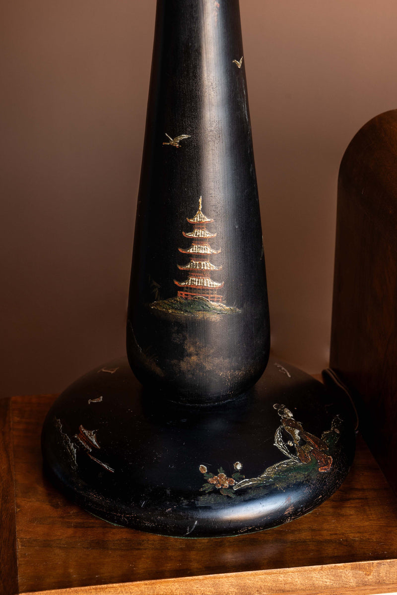 Vintage Chinoiserie Table Lamp