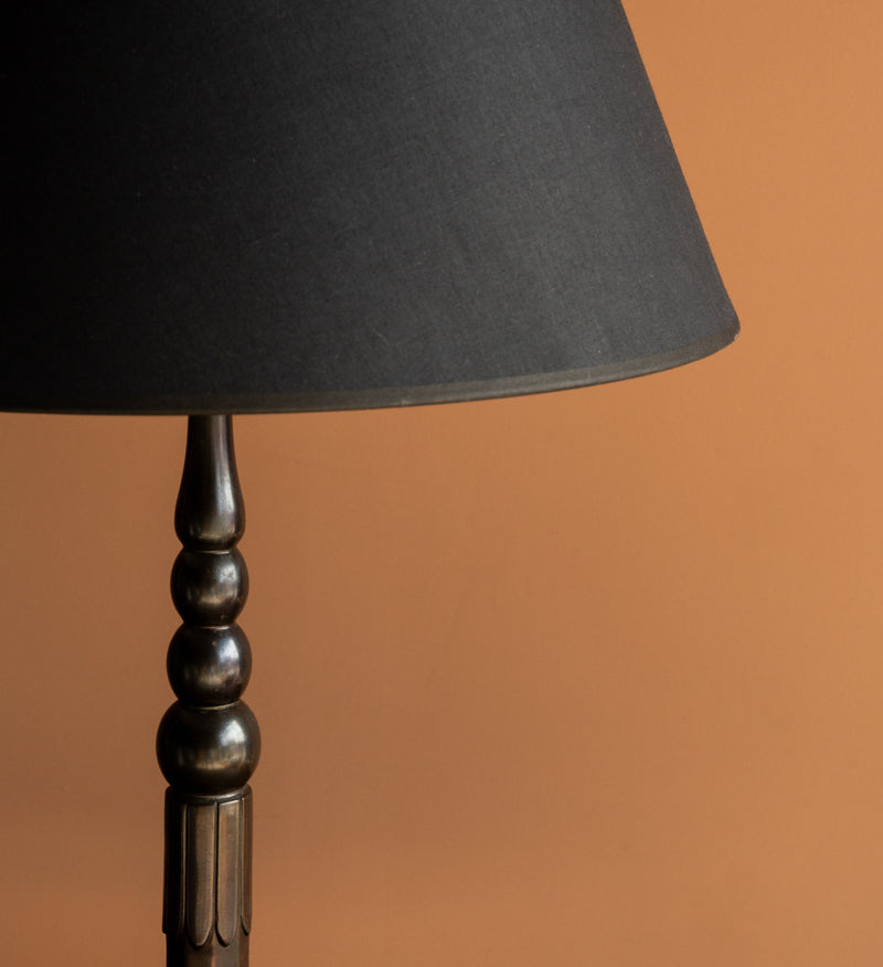 Art Deco Style Bronze Table Lamp