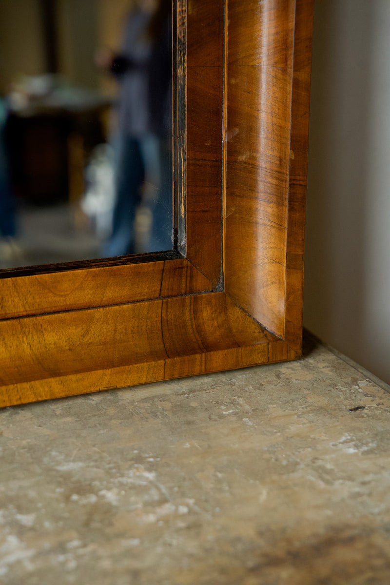 Italian Walnut Mirror