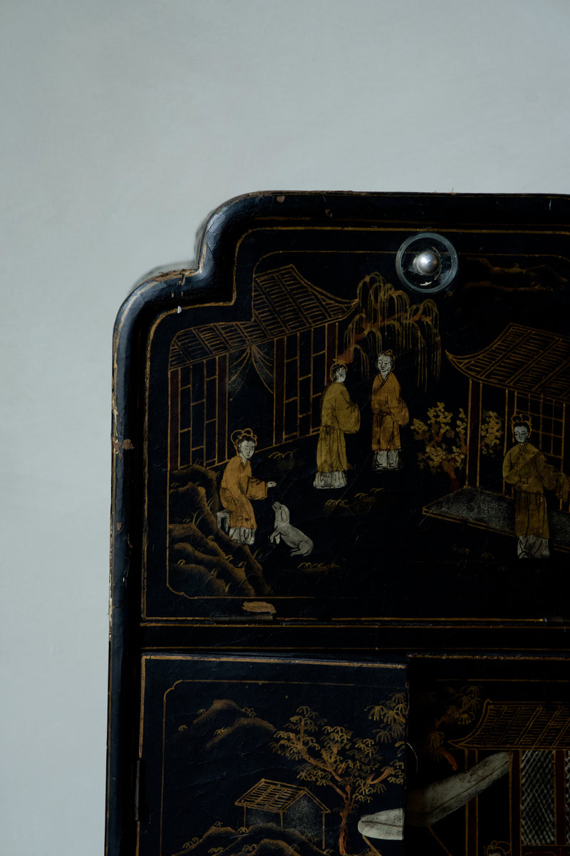 19th Century Chinese Lacquer Cabinet