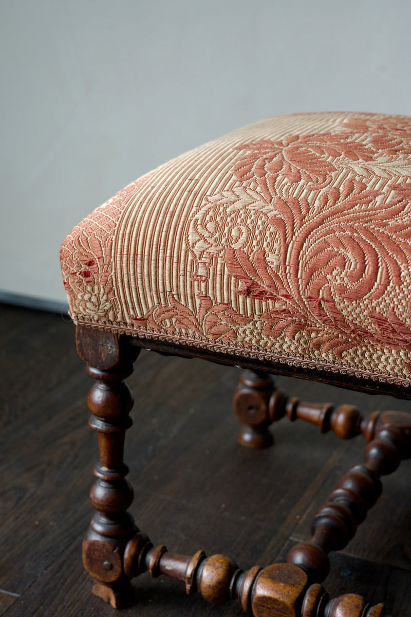 Antique Turned Leg Stool