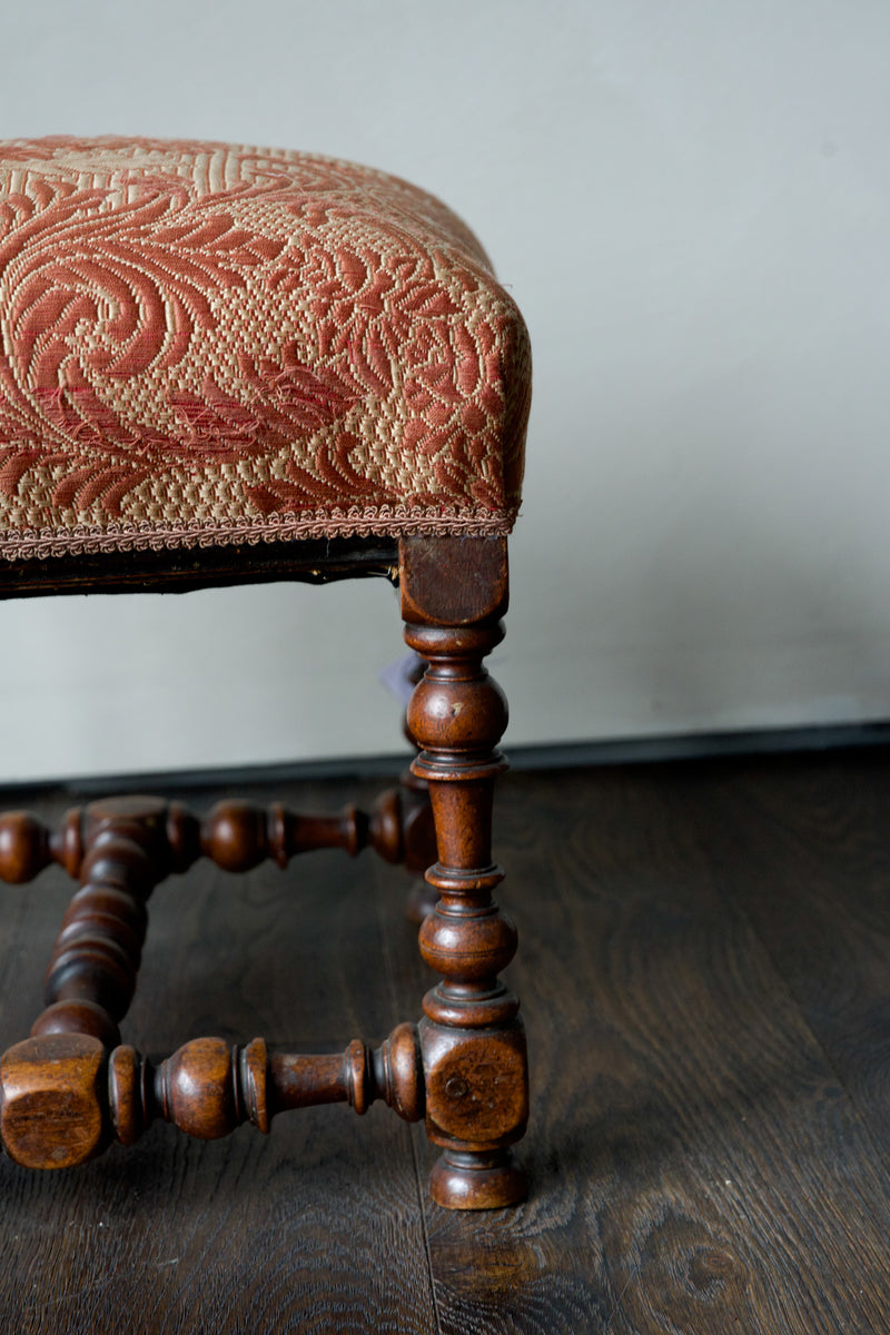 Antique Turned Leg Stool