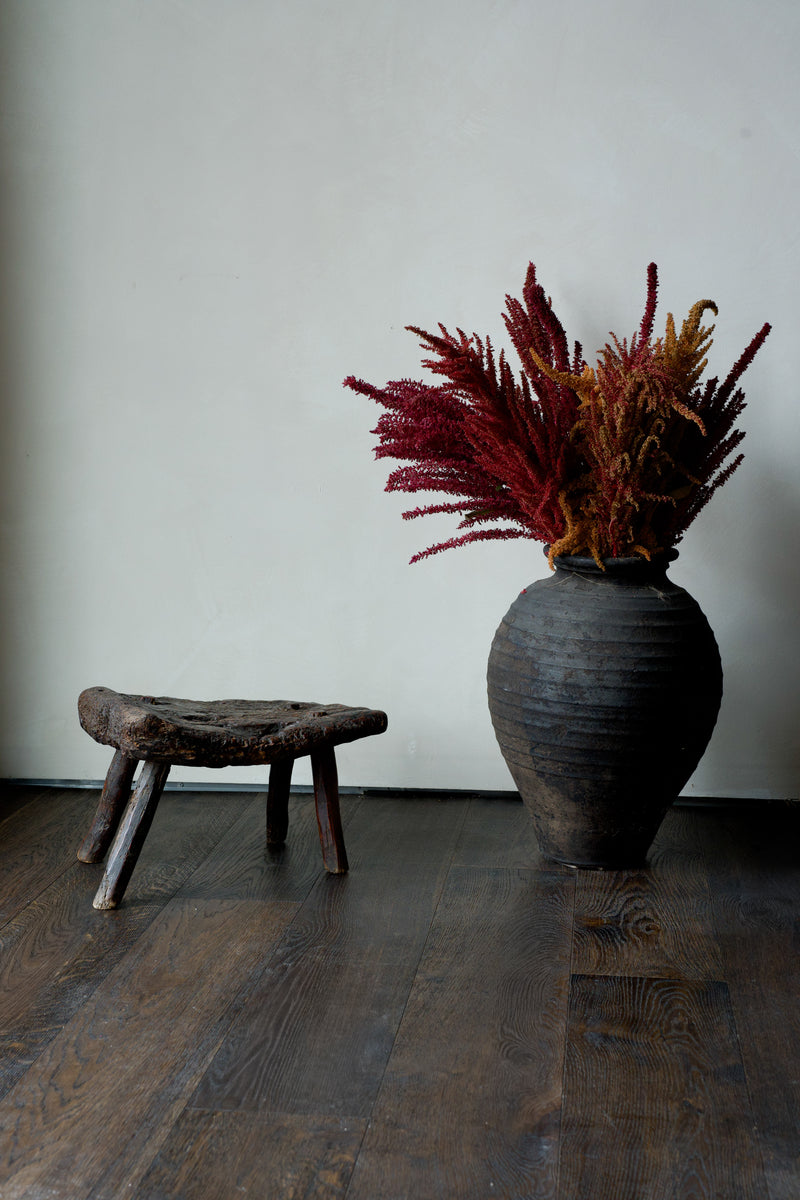 Carved Wooden Stool, c. 1900
