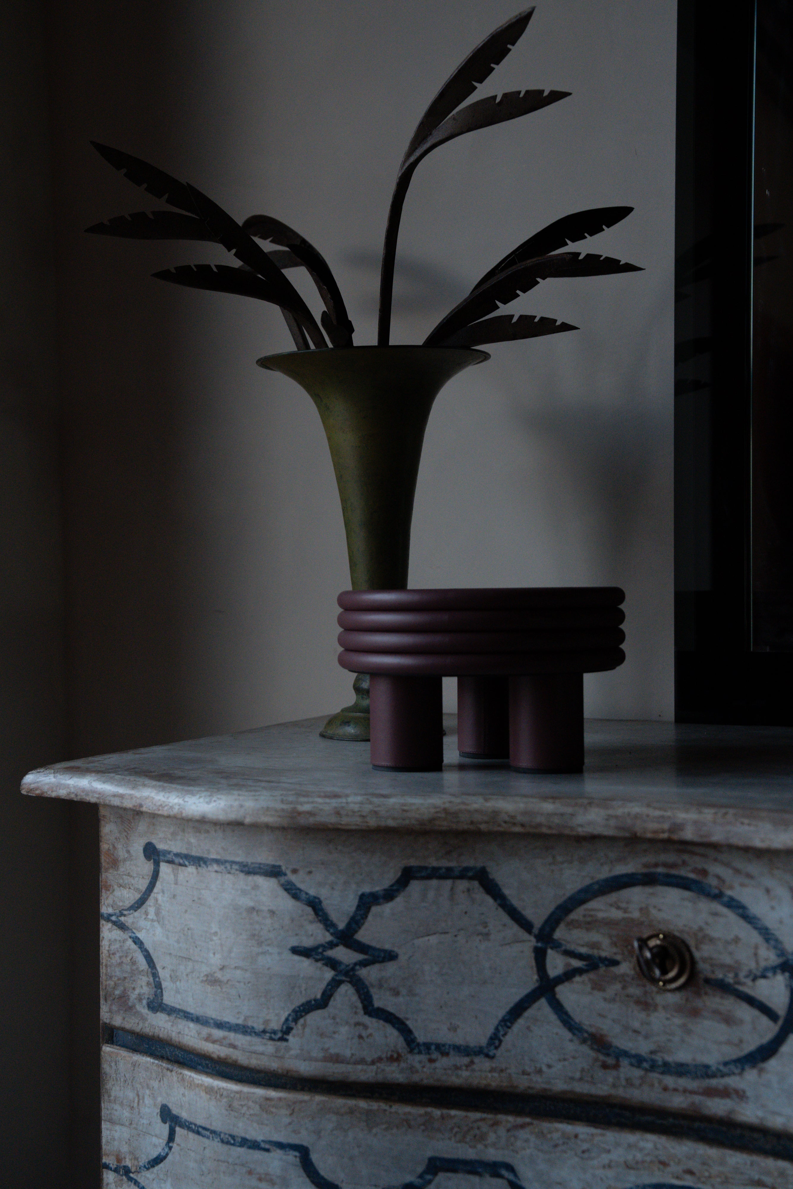 Early 20th Century Verdigris Vase