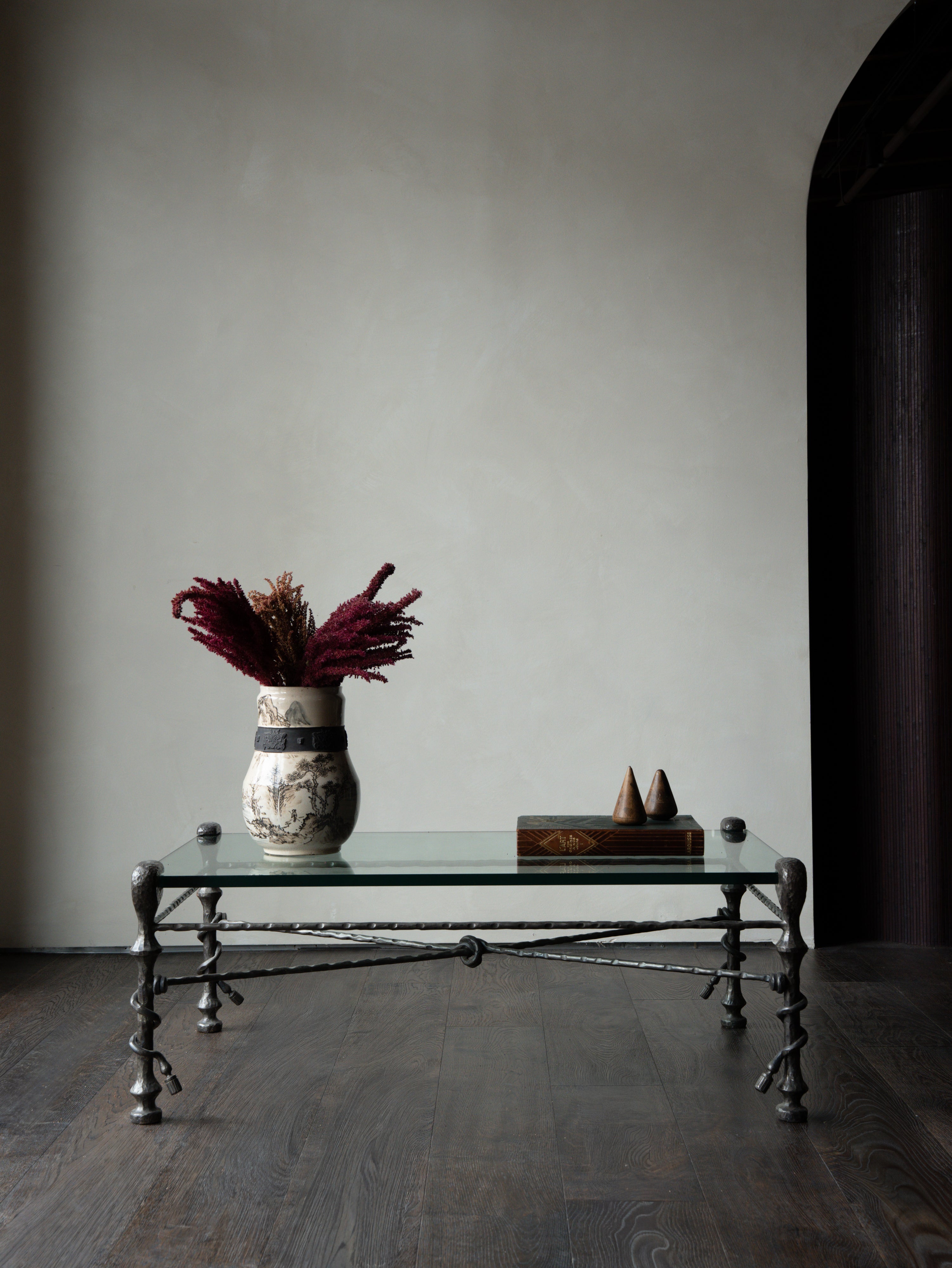 Iron Coffee Table in the style of Diego Giacometti